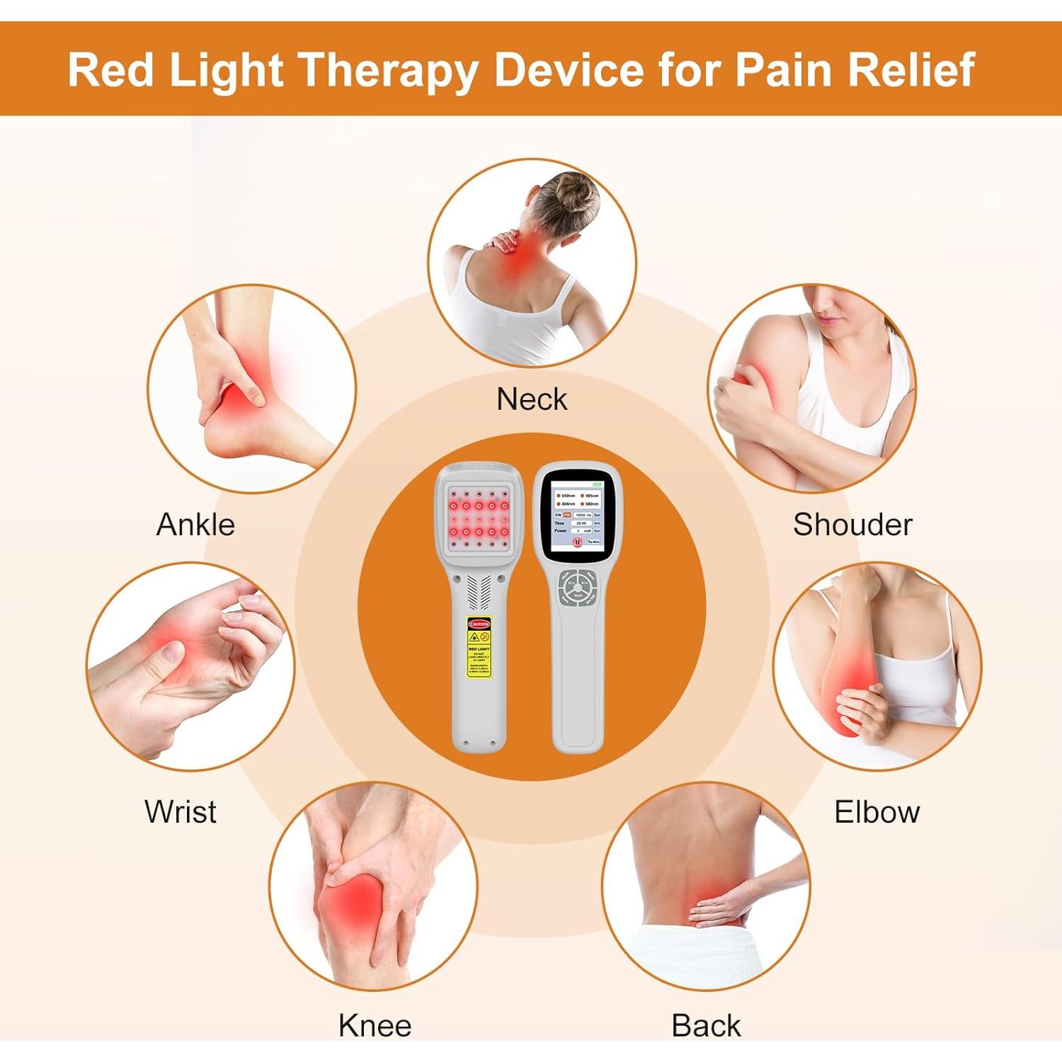 Dispositivo de Terapia de Luz Roja Tacbyz PMW-2500 Alivio Dolor