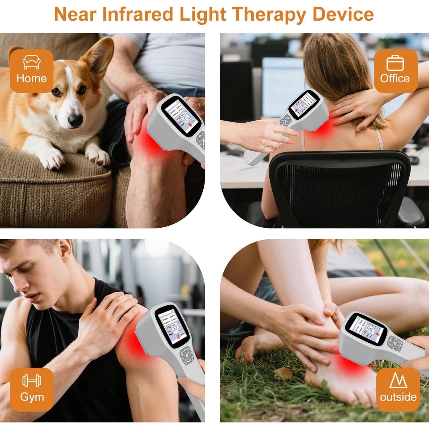 Dispositivo de Terapia de Luz Roja Tacbyz PMW-2500 Alivio Dolor