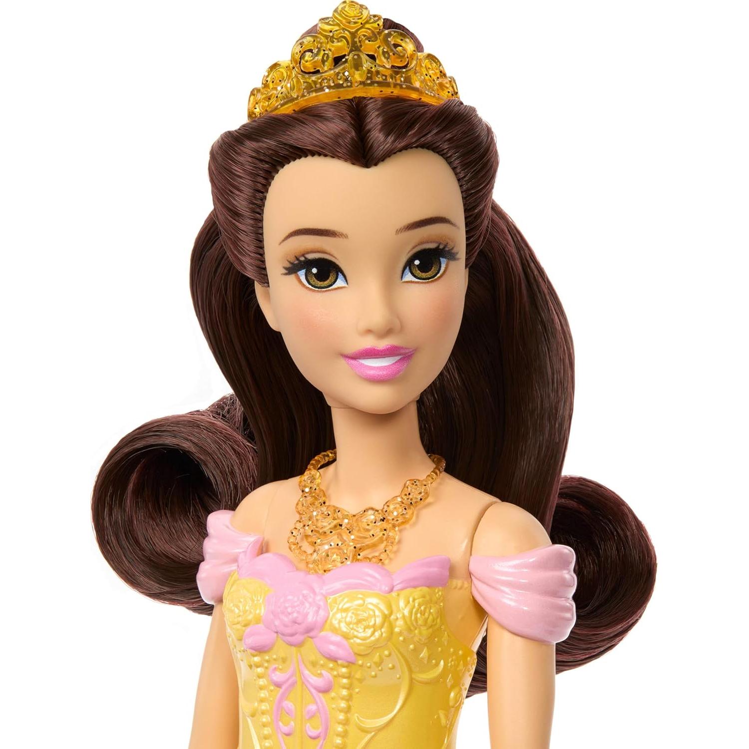 Muñeca de Moda Bella Disney Mattel 2 Looks 9 Accesorios