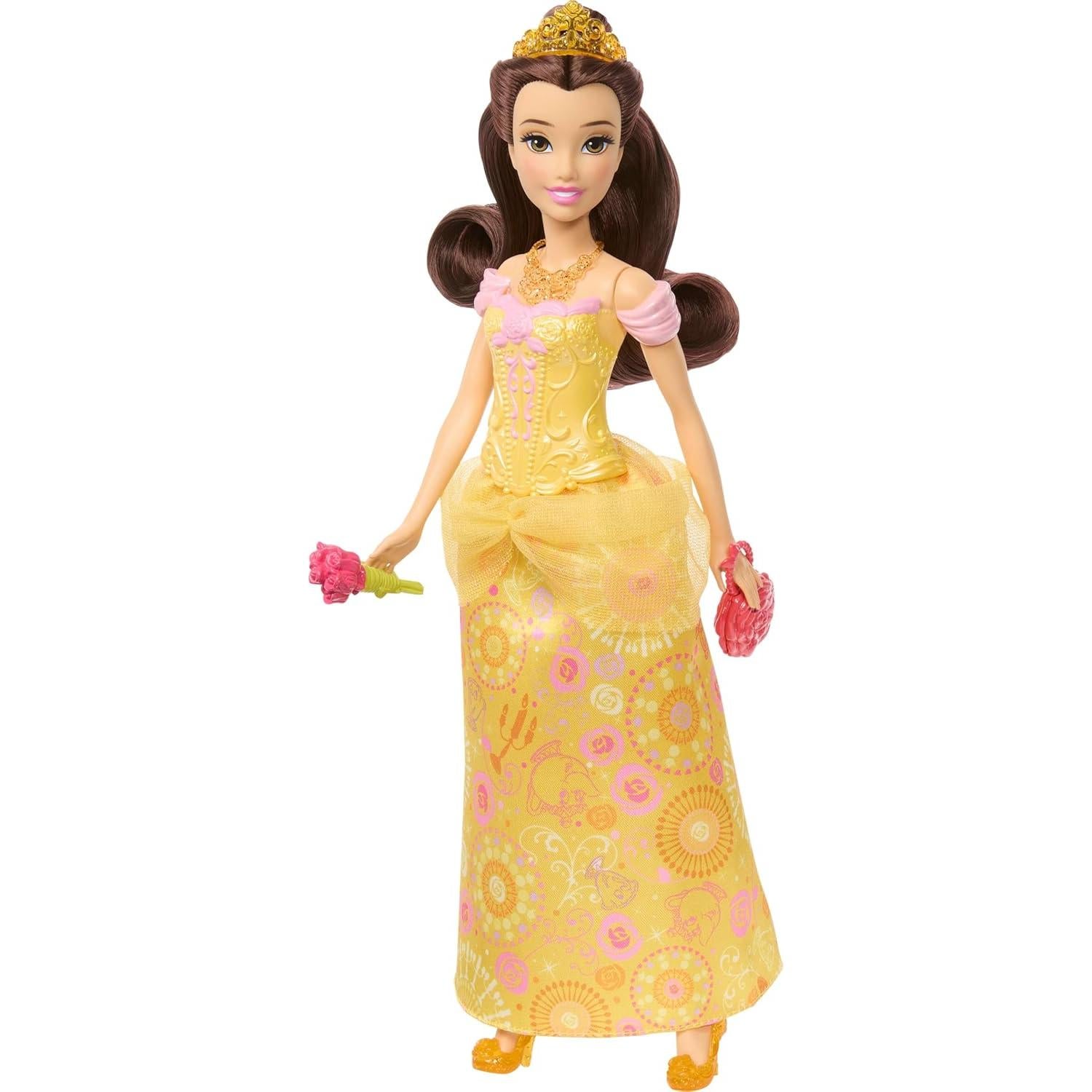 Muñeca de Moda Bella Disney Mattel 2 Looks 9 Accesorios