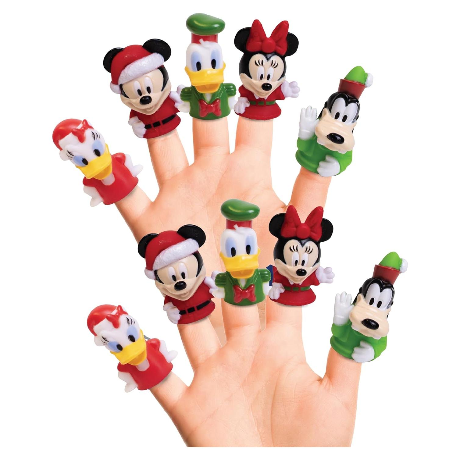 Conjunto de 10 Marionetas de Dedo Mickey Mouse - Juguetes Educativos