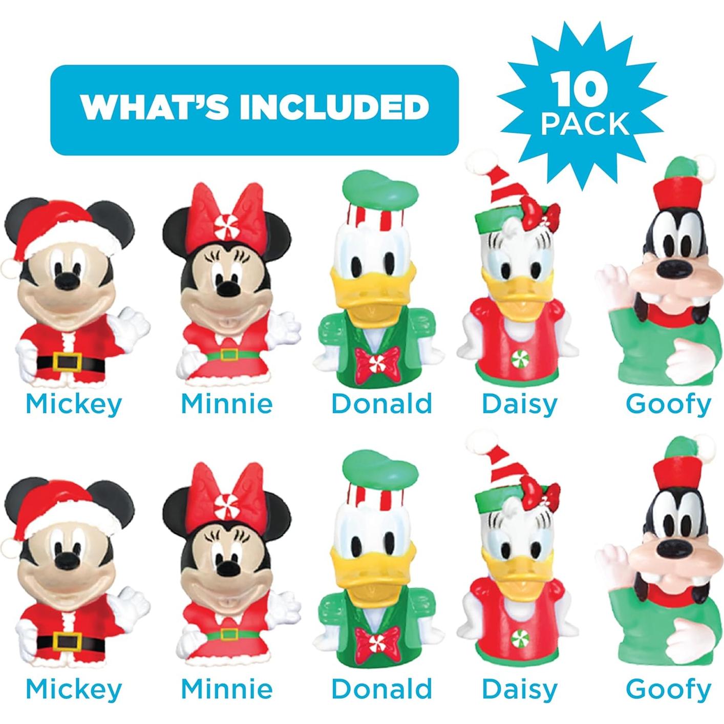 Conjunto de 10 Marionetas de Dedo Mickey Mouse - Juguetes Educativos