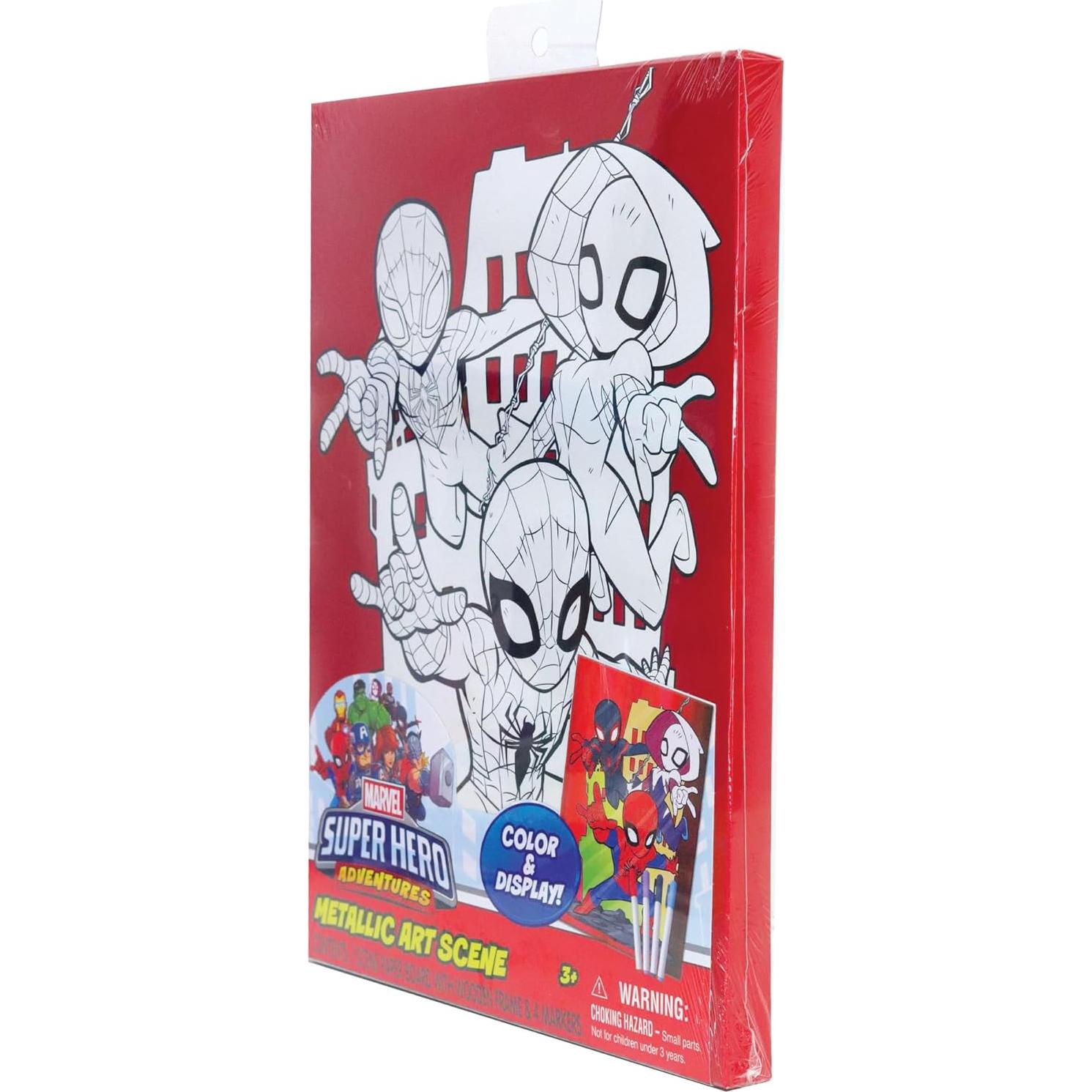 Conjunto de Actividades Metálico Spiderman Tara Toys 252g