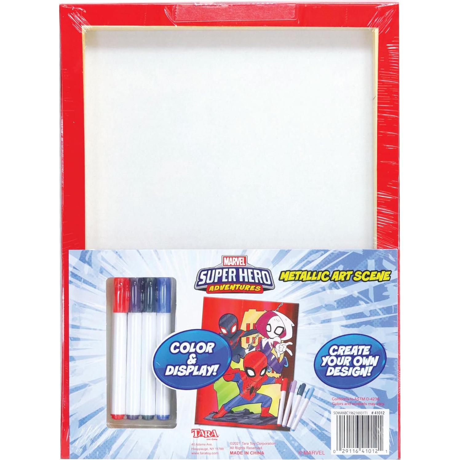 Conjunto de Actividades Metálico Spiderman Tara Toys 252g