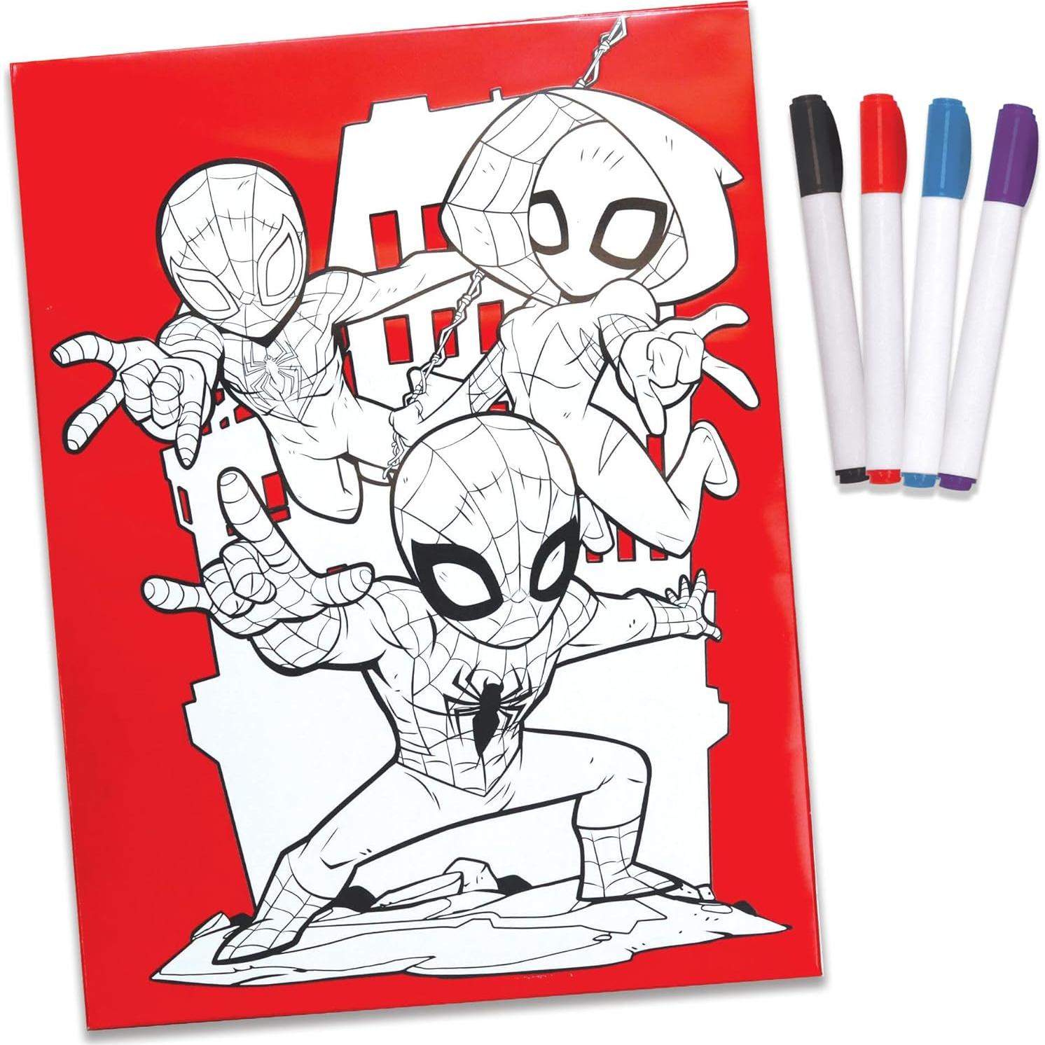 Conjunto de Actividades Metálico Spiderman Tara Toys 252g
