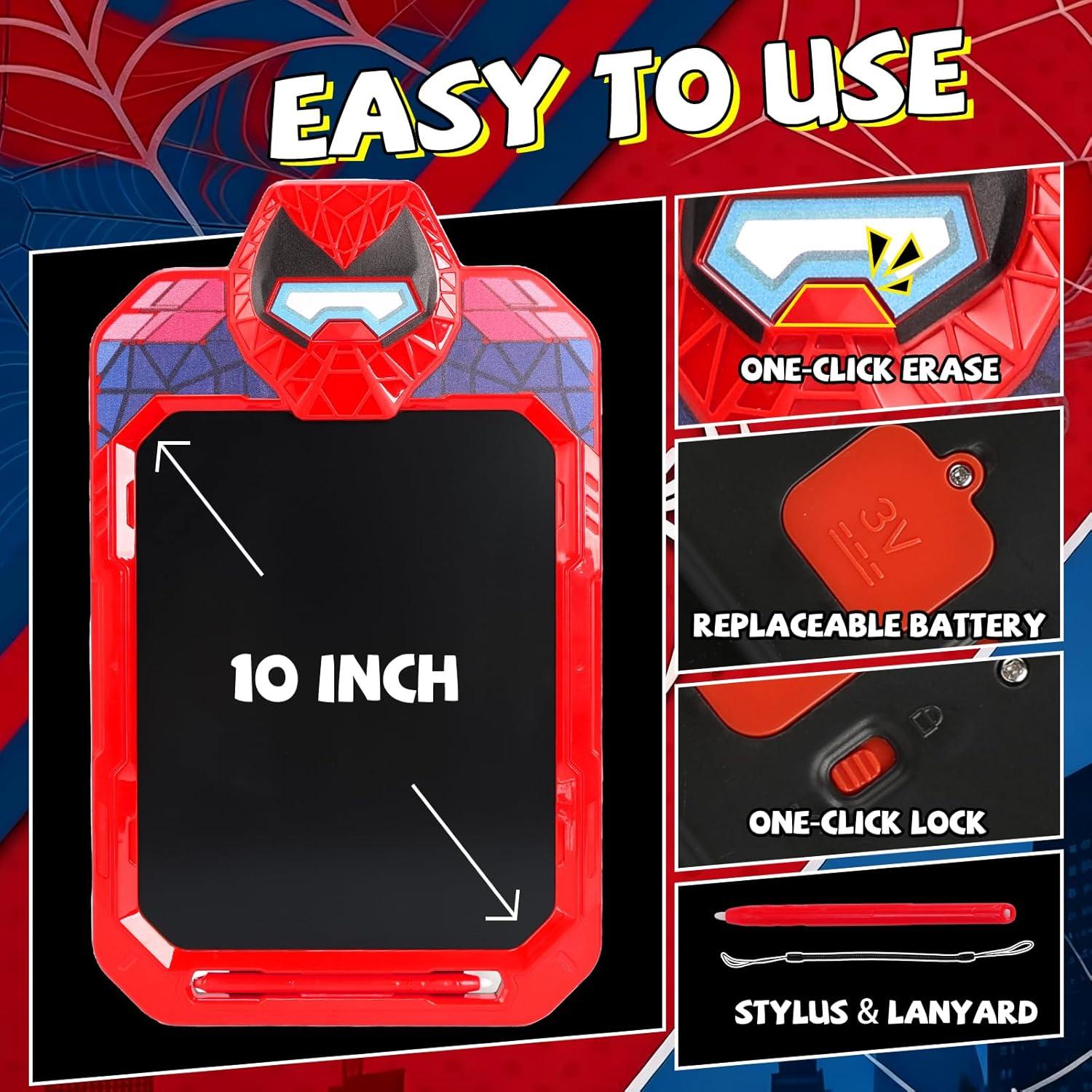 Tableta de Escritura LCD 10" Iron Hero para Niños 3-7 Años