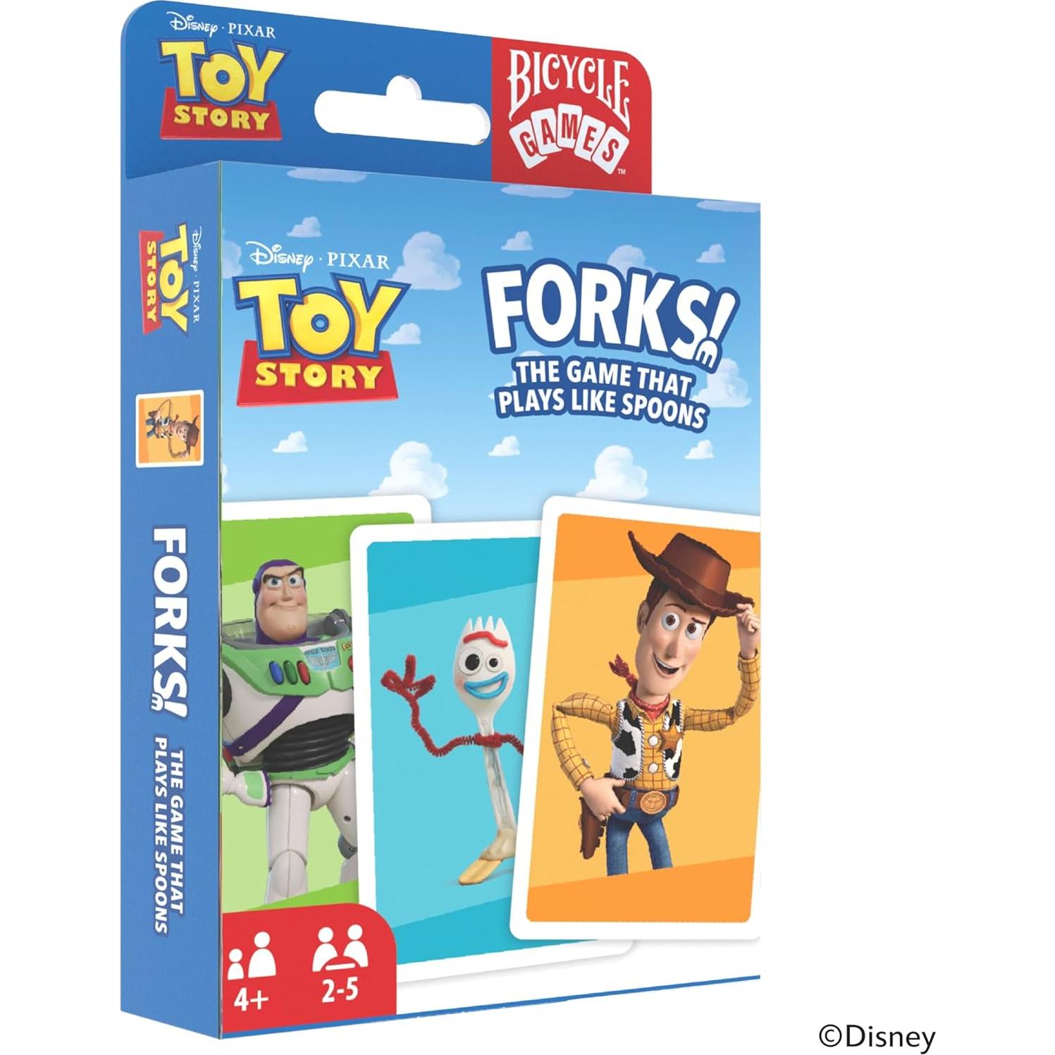 Juego de Cucharas Disney Pixar Toy Story - Bicycle, 2-5 Jugadores