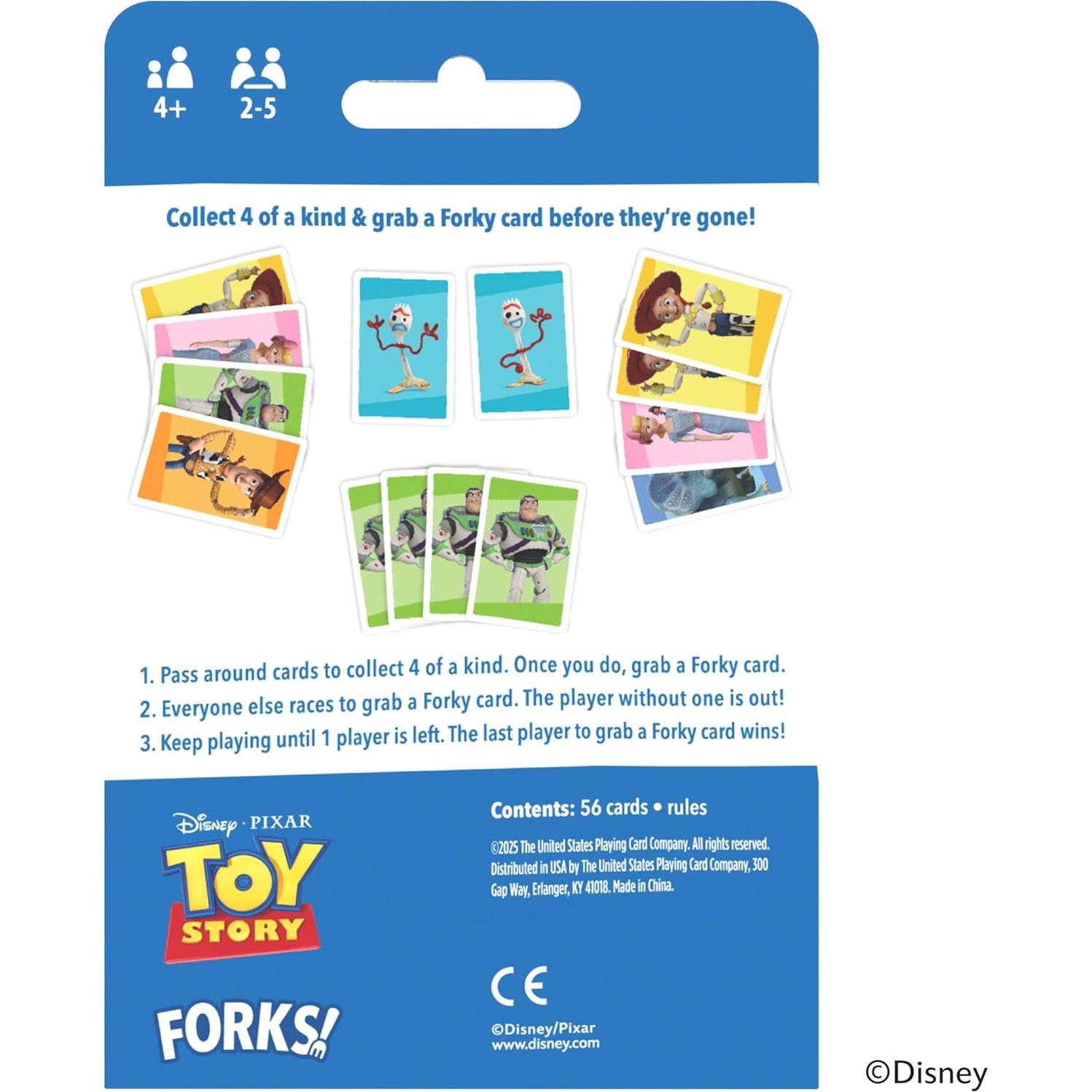 Juego de Cucharas Disney Pixar Toy Story - Bicycle, 2-5 Jugadores