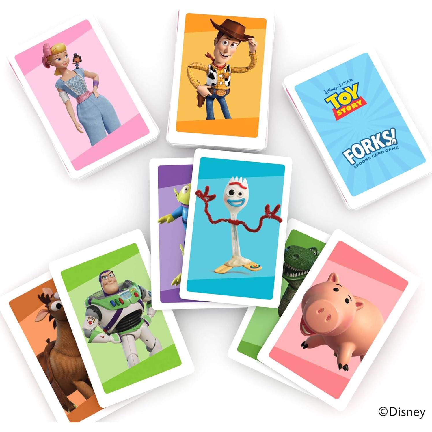Juego de Cucharas Disney Pixar Toy Story - Bicycle, 2-5 Jugadores