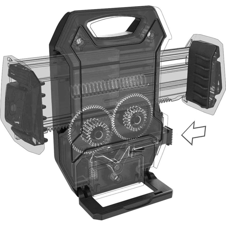 Soporte para Teléfono APPS2Car CD Negro 360° Ajustable