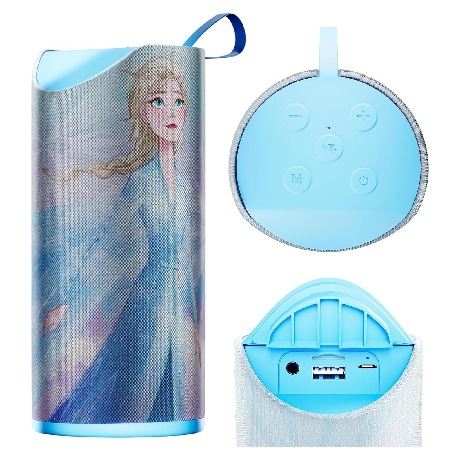 Altavoz Bluetooth iJoy Frozen Anna y Elsa - Resistente al Agua