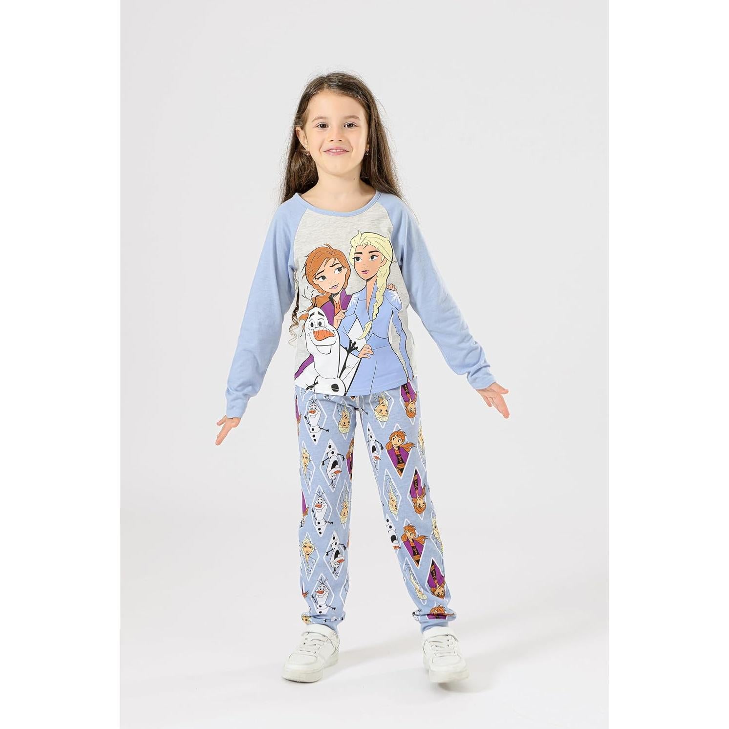 Conjunto Ropa Niña Disney Frozen Elsa Anna Olaf 2 Piezas