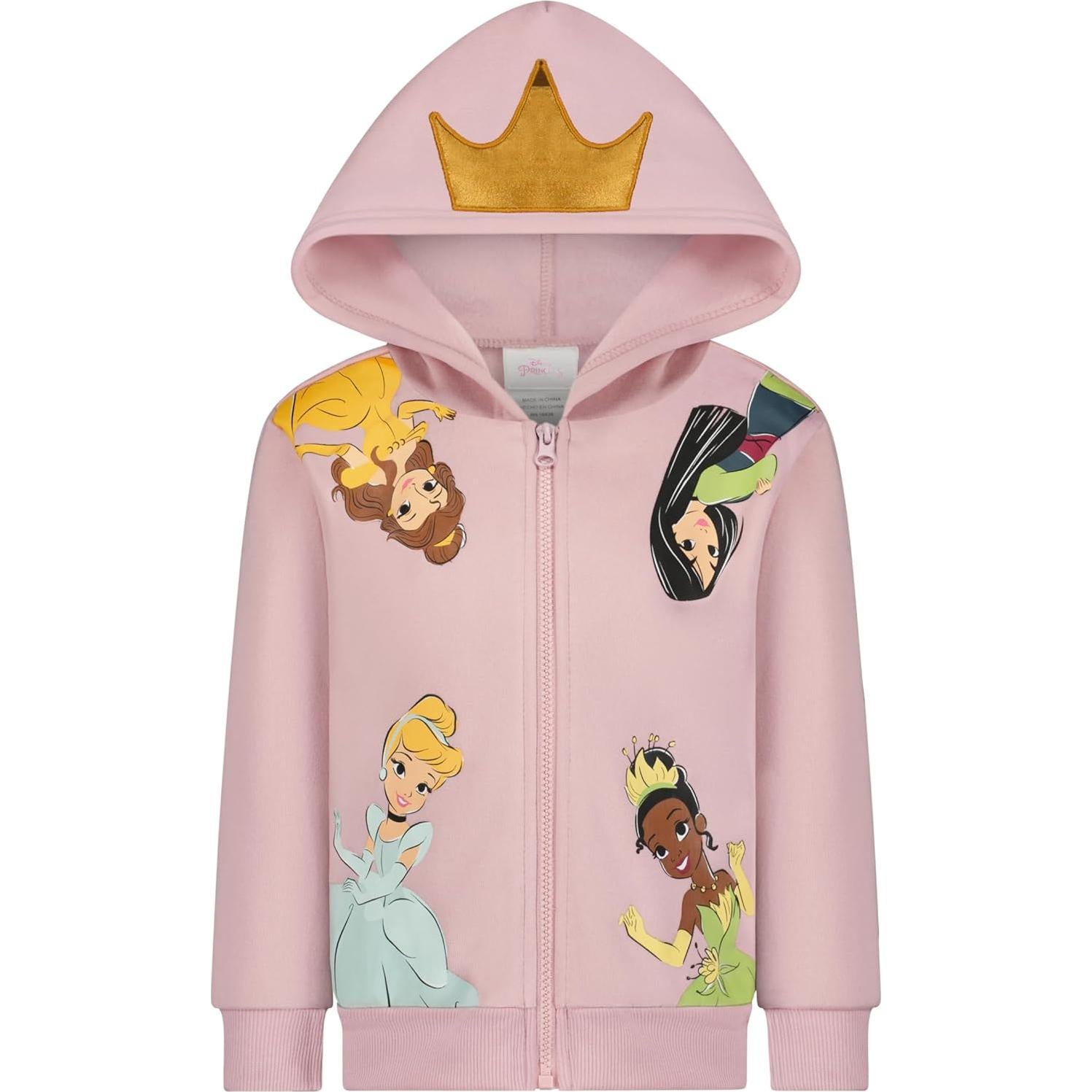 Conjunto de Sudadera, Camiseta y Pantalones Disney Princess 6X