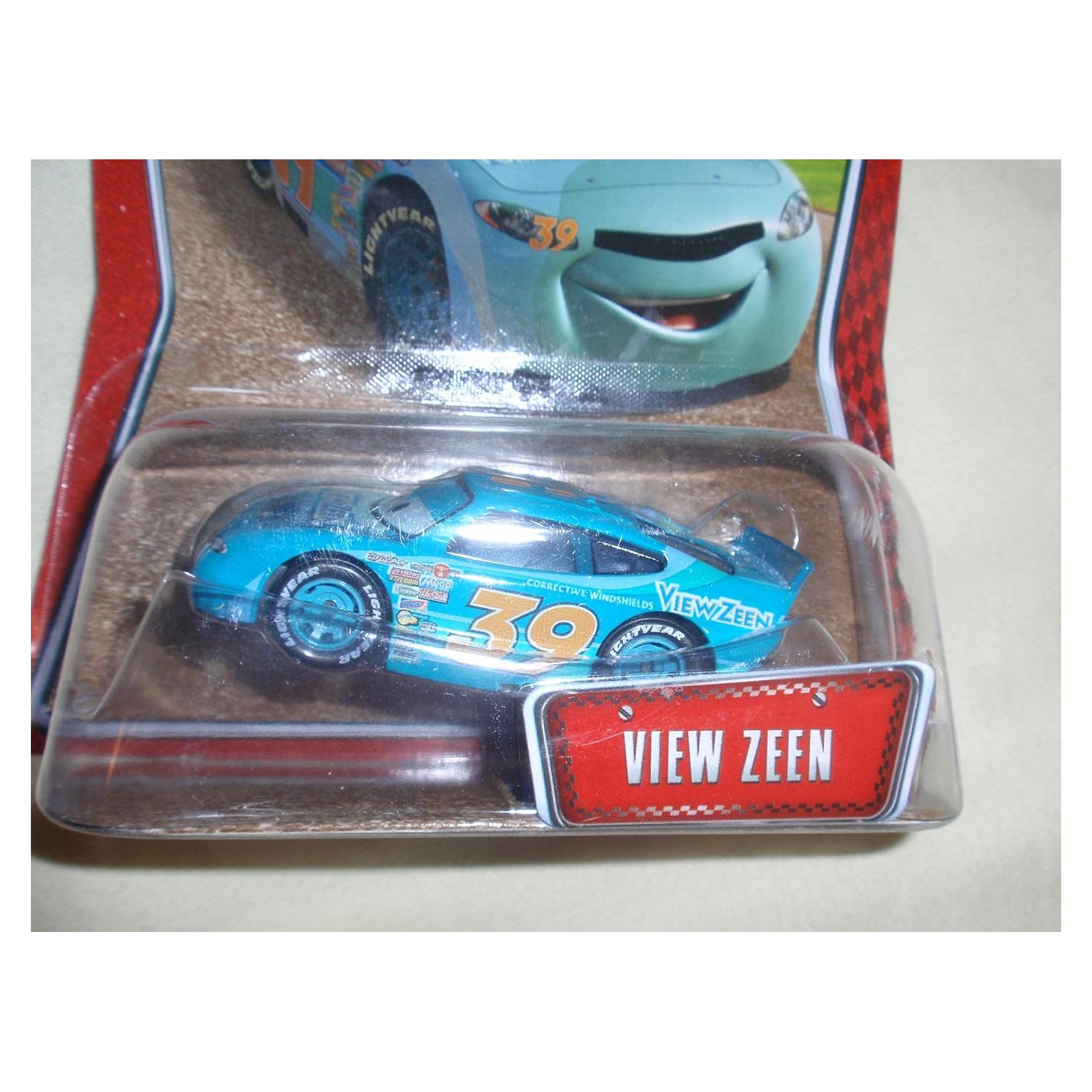 Coche de Metal Disney Pixar CARS View Zeen 1:55 Mattel