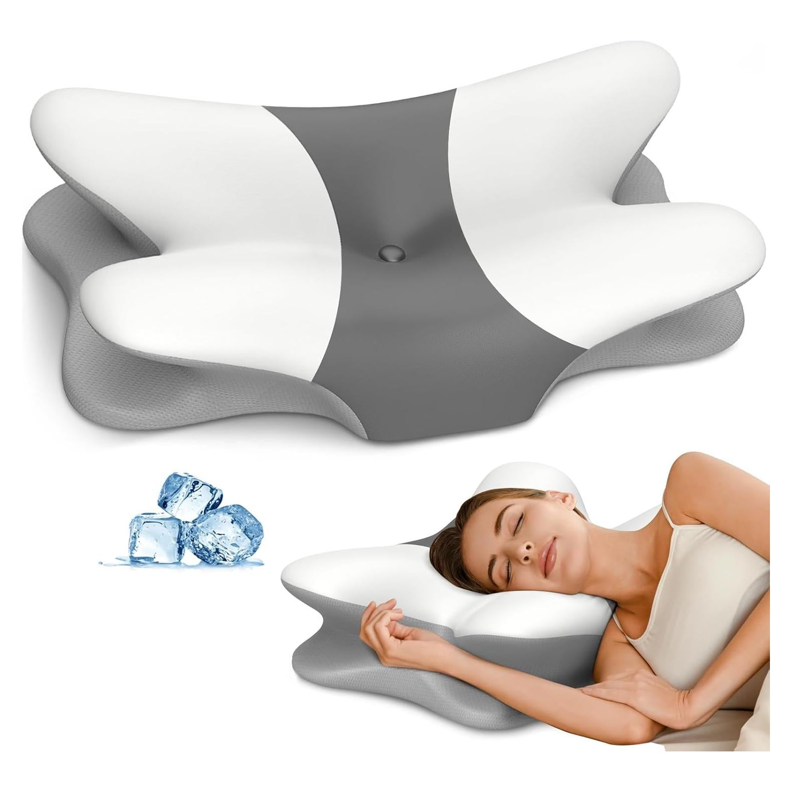 Almohada Cervical Ergonómica Besyodo - Espuma Viscoelástica 65x40cm