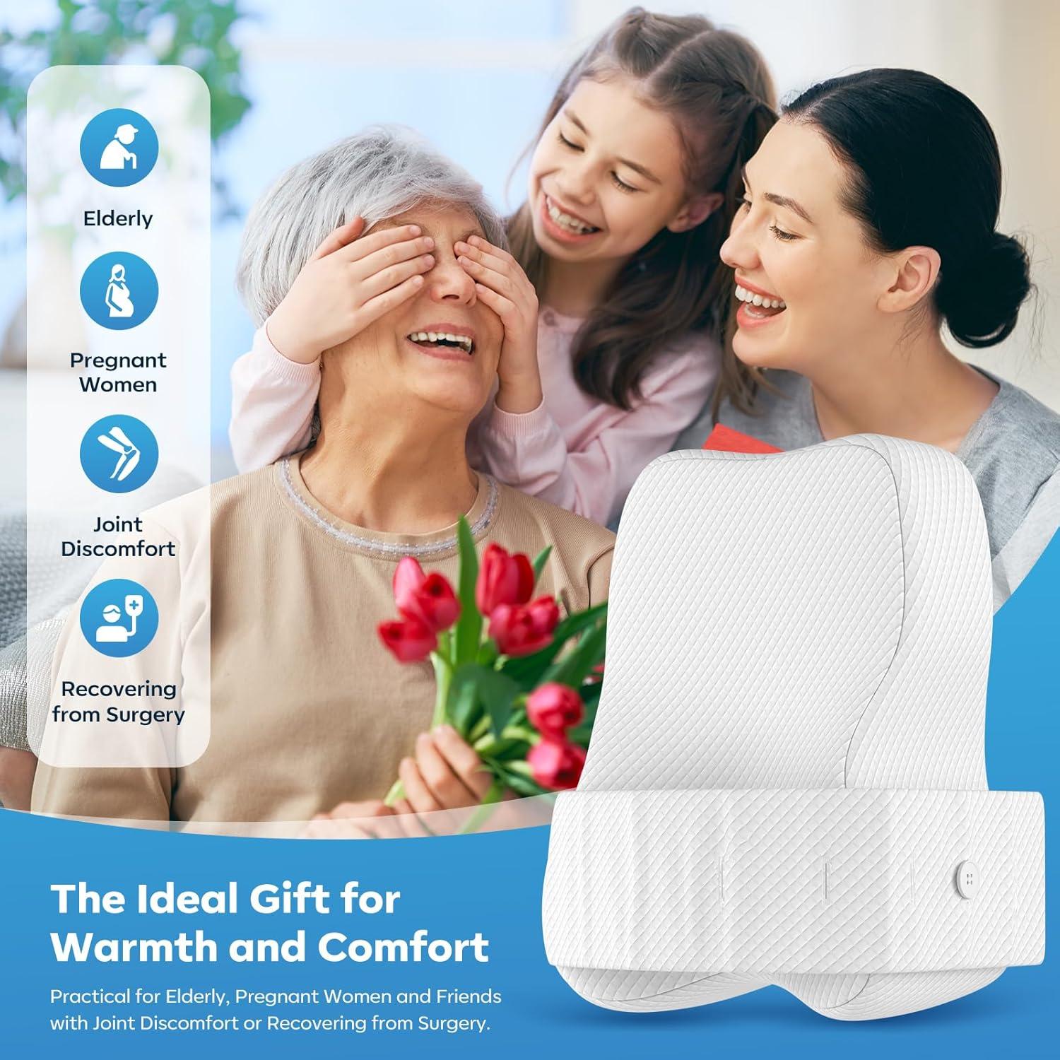 Almohada para Rodilla SUDAHIA - Espuma Viscoelástica Ajustable