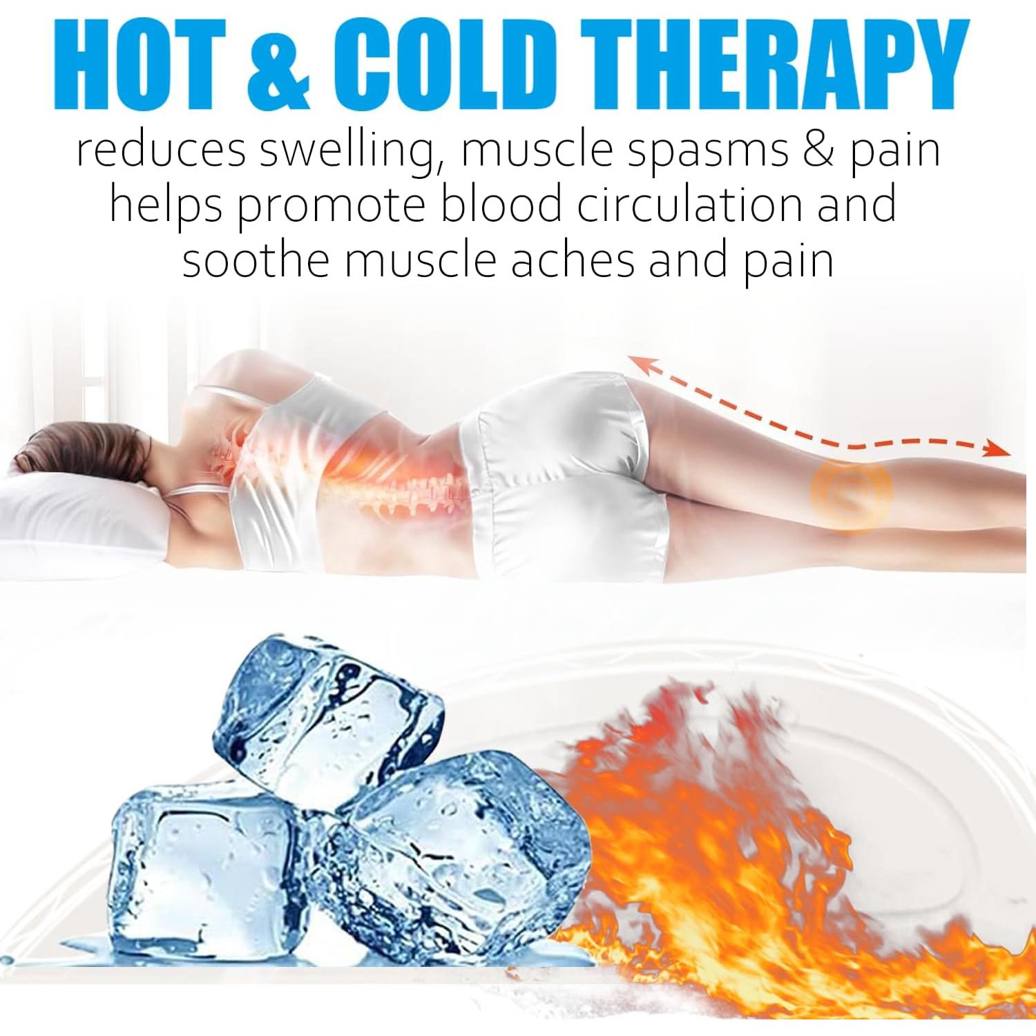 Almohada para Rodilla ANORM con Terapia Fría y Caliente 61x30.5cm