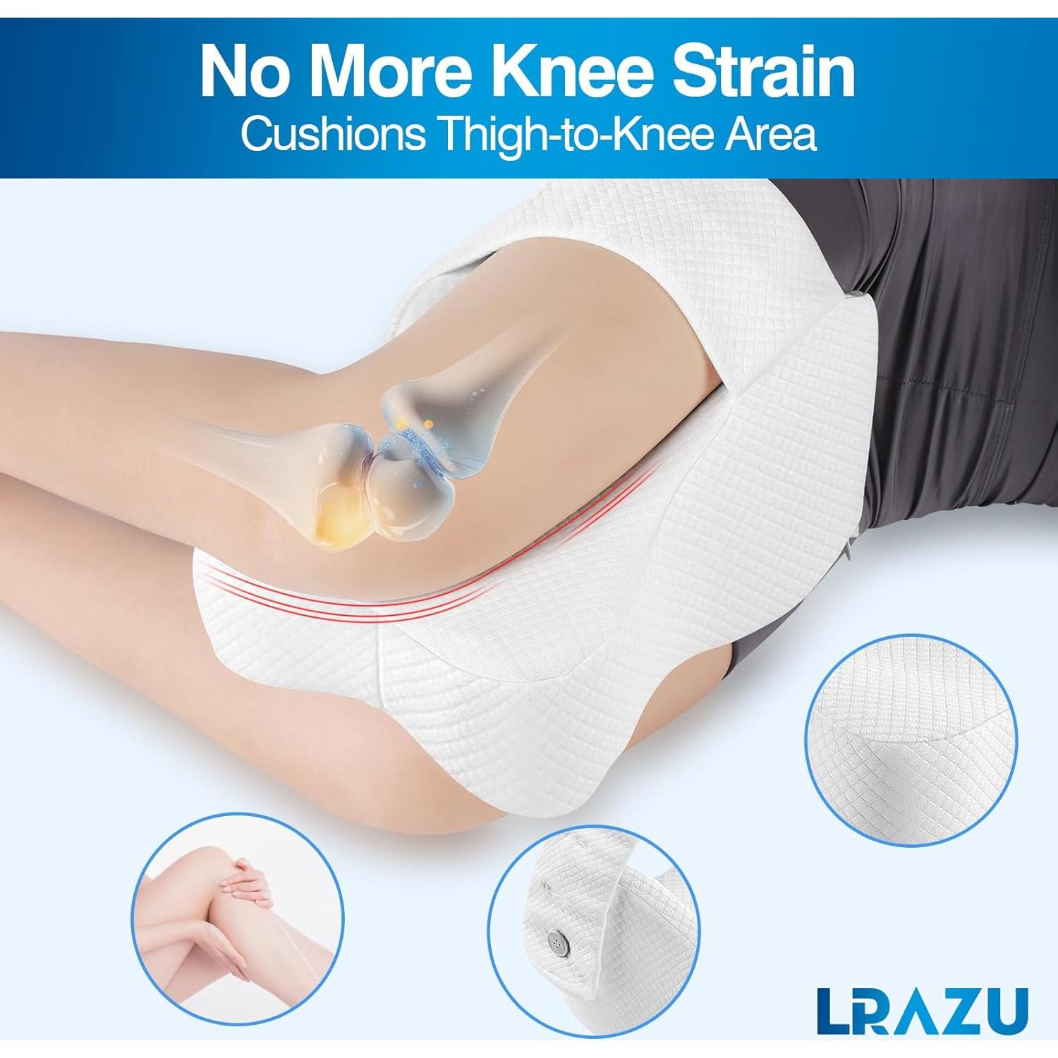 Almohada para Rodillas Ajustable LRAZU Espuma Viscoelástica 35.56 cm