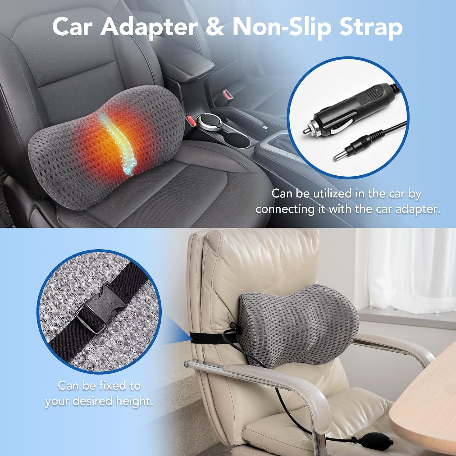 Cojín Lumbar Calentado Jinshengyangguang KP7 - Altura Ajustable