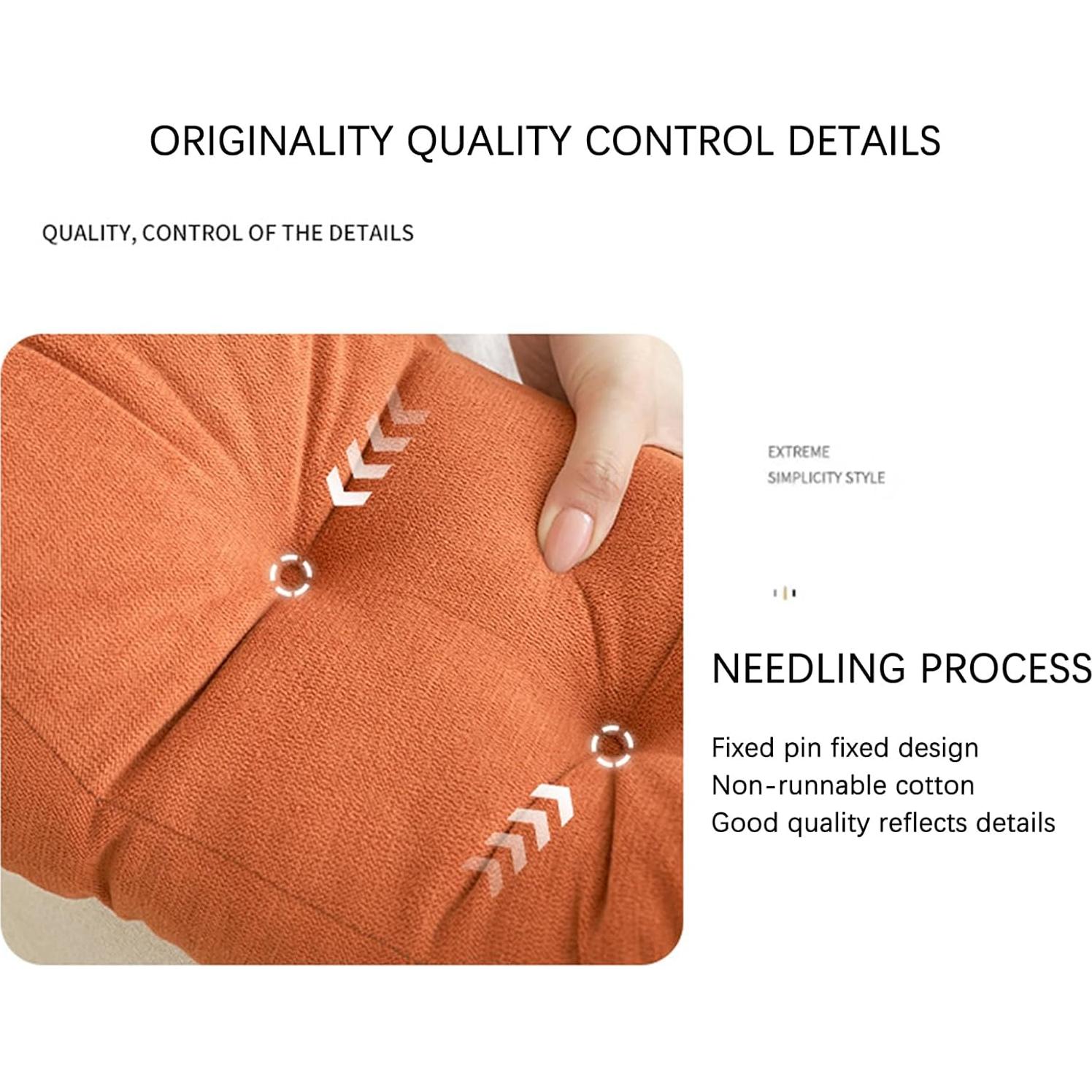 Cojín Lumbar Kajoeiae Gris 35x16x20cm Soporte Espalda Baja