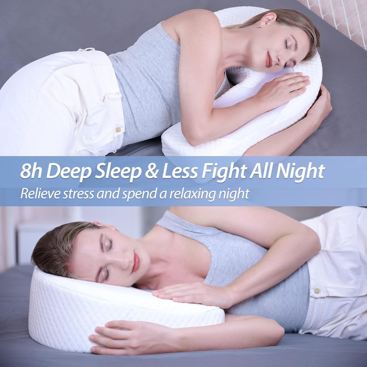 Almohada Cervical HOMCA Espuma Viscoelástica 60.5x44.7 cm