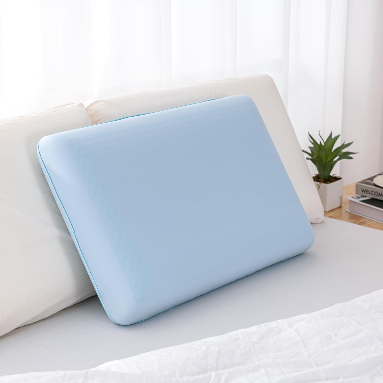 Almohada Refrigerante EGOHOME de Espuma Viscoelástica 58x38cm