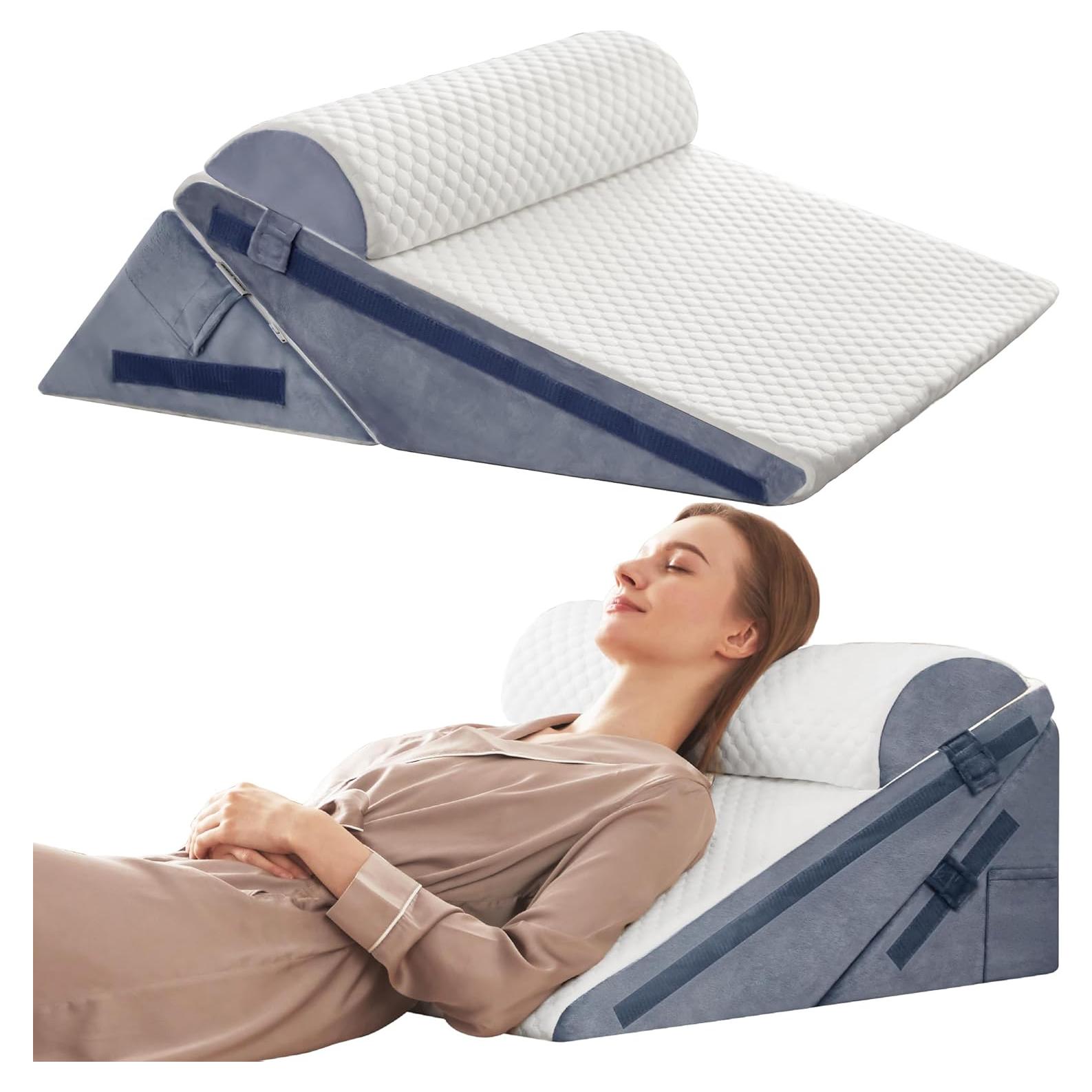 Cojín en cuña Simpledad 3 piezas 30.48 cm para reflujo y dolor