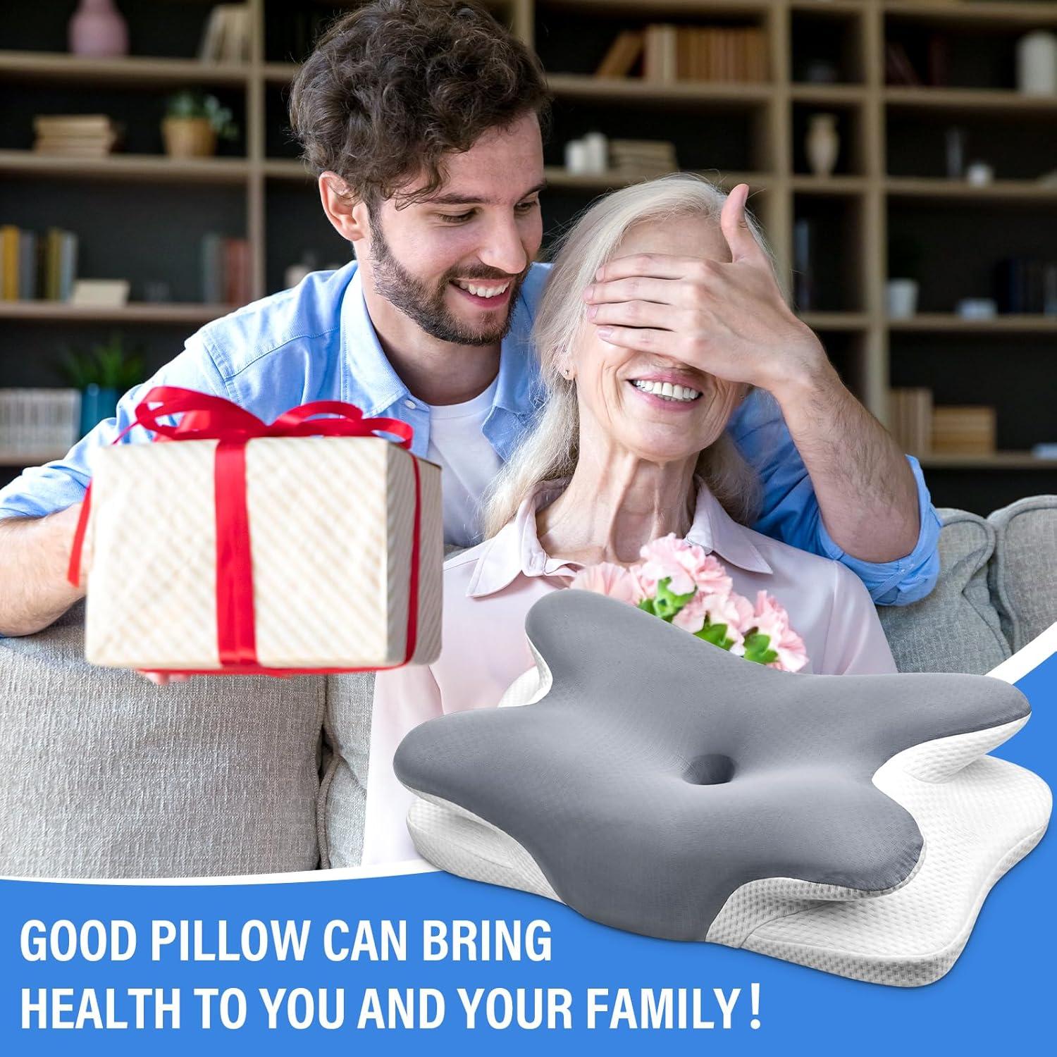 Almohada Cervical Ehomfory P-130 Espuma de Memoria Refrigerante