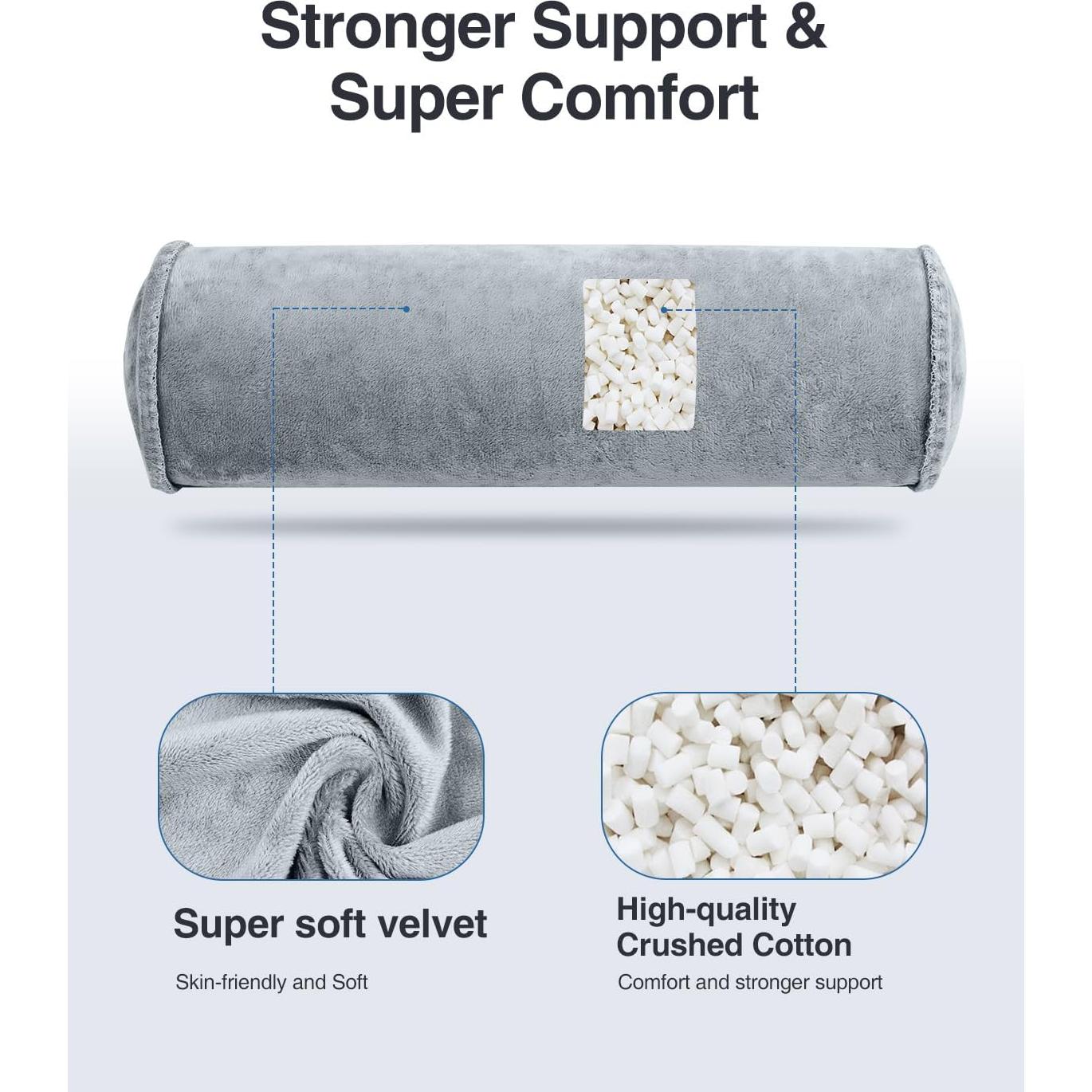 Almohada Inflable Cervical Luxtude para Viajar y Dormir