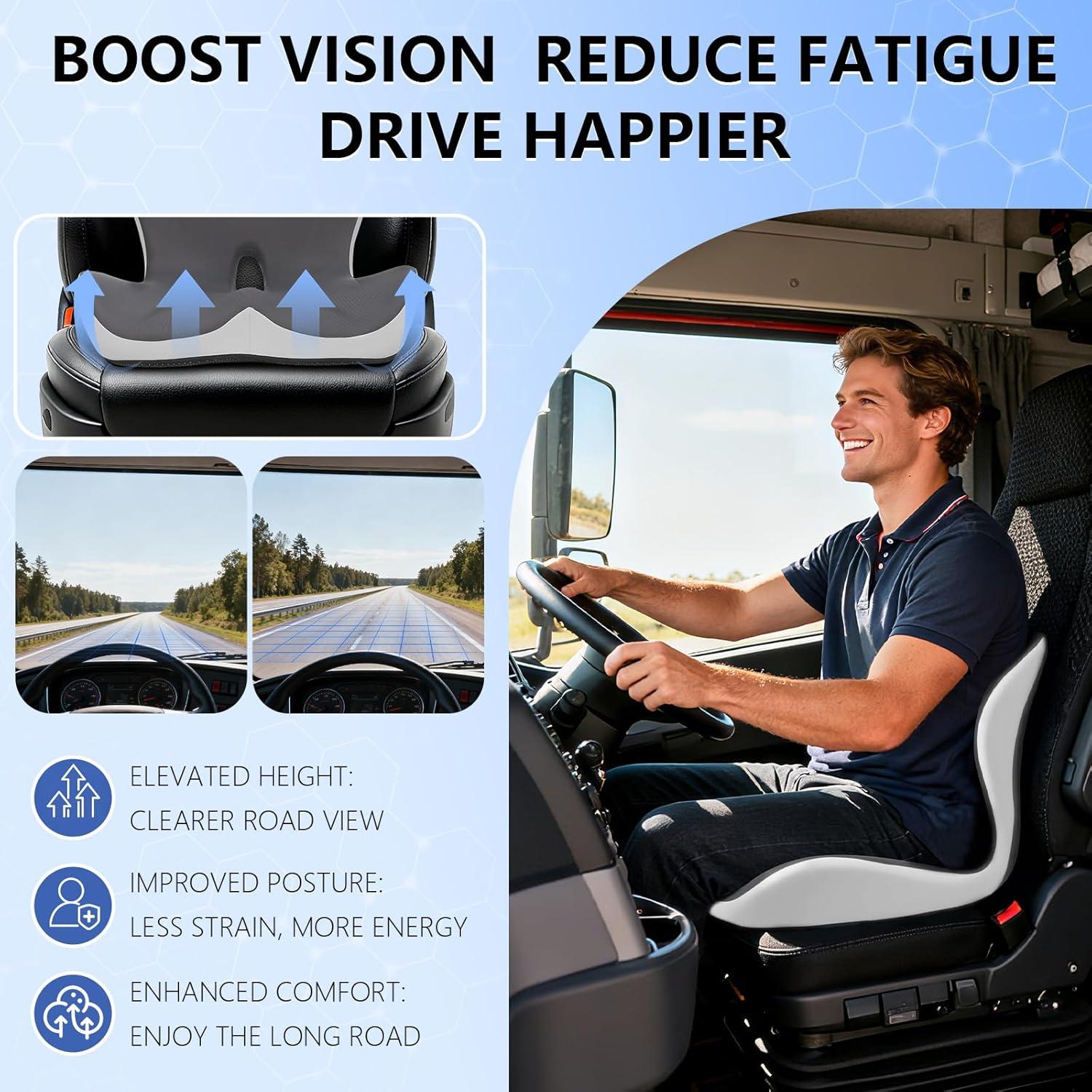 Cojín de Asiento y Respaldo 2-en-1 Genérico para Camiones