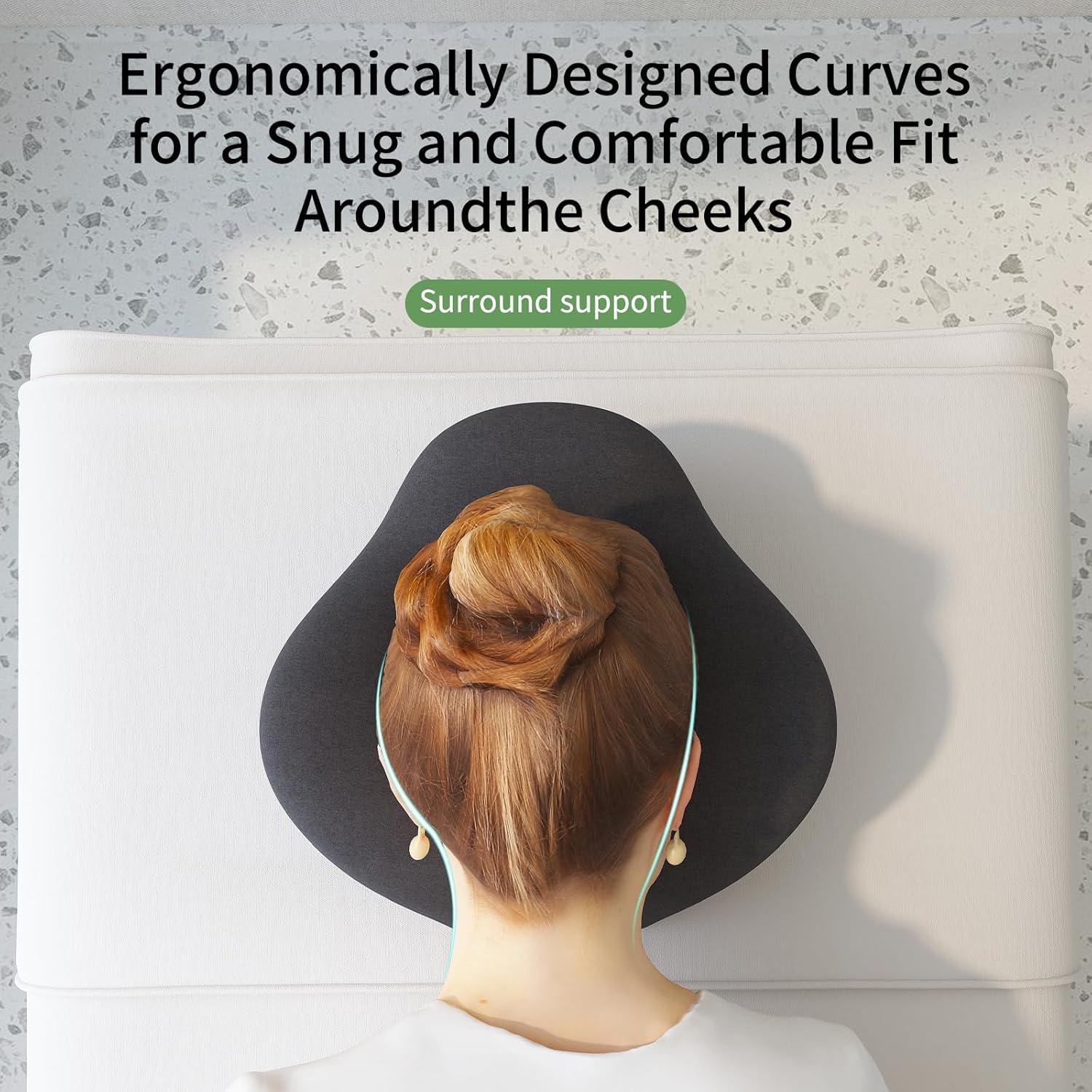 Almohada de Masaje Boca Abajo UTJZIB - Espuma Viscoelástica