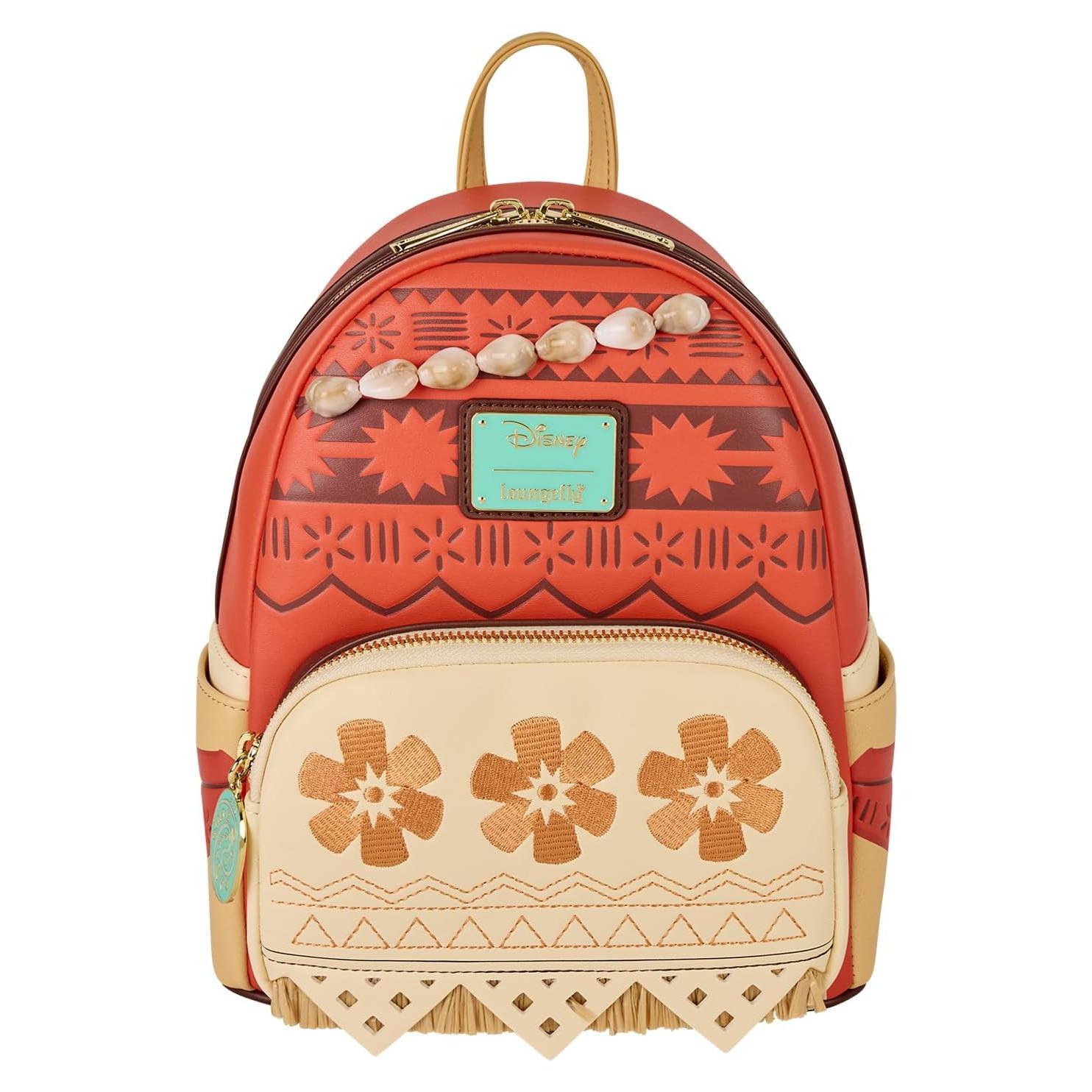 Mochila Mini Cosplay Moana Loungefly 26.7x11.4x22.8cm