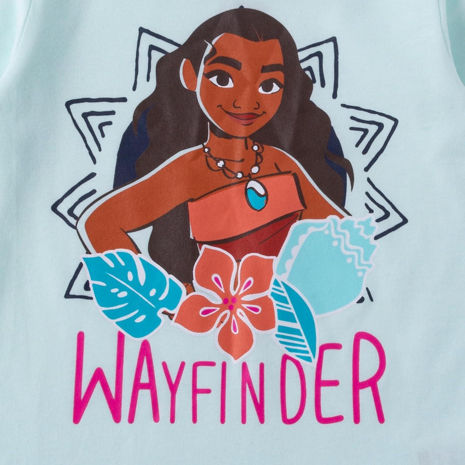 Conjunto Ropa Niña Disney Moana 2 Camiseta y Pantalón