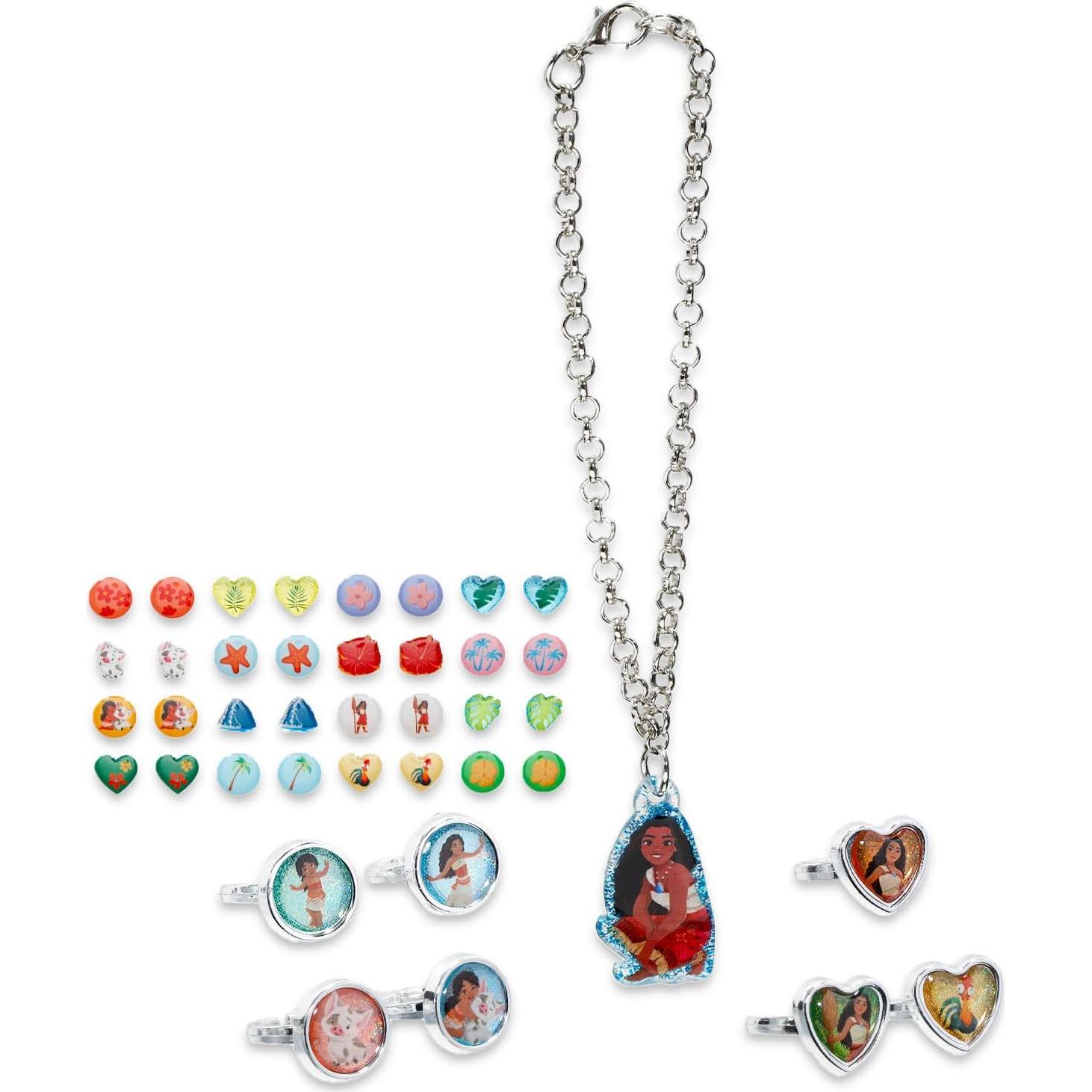 Conjunto de Joyería Moana Disney para Niñas - Pulsera y Pendientes