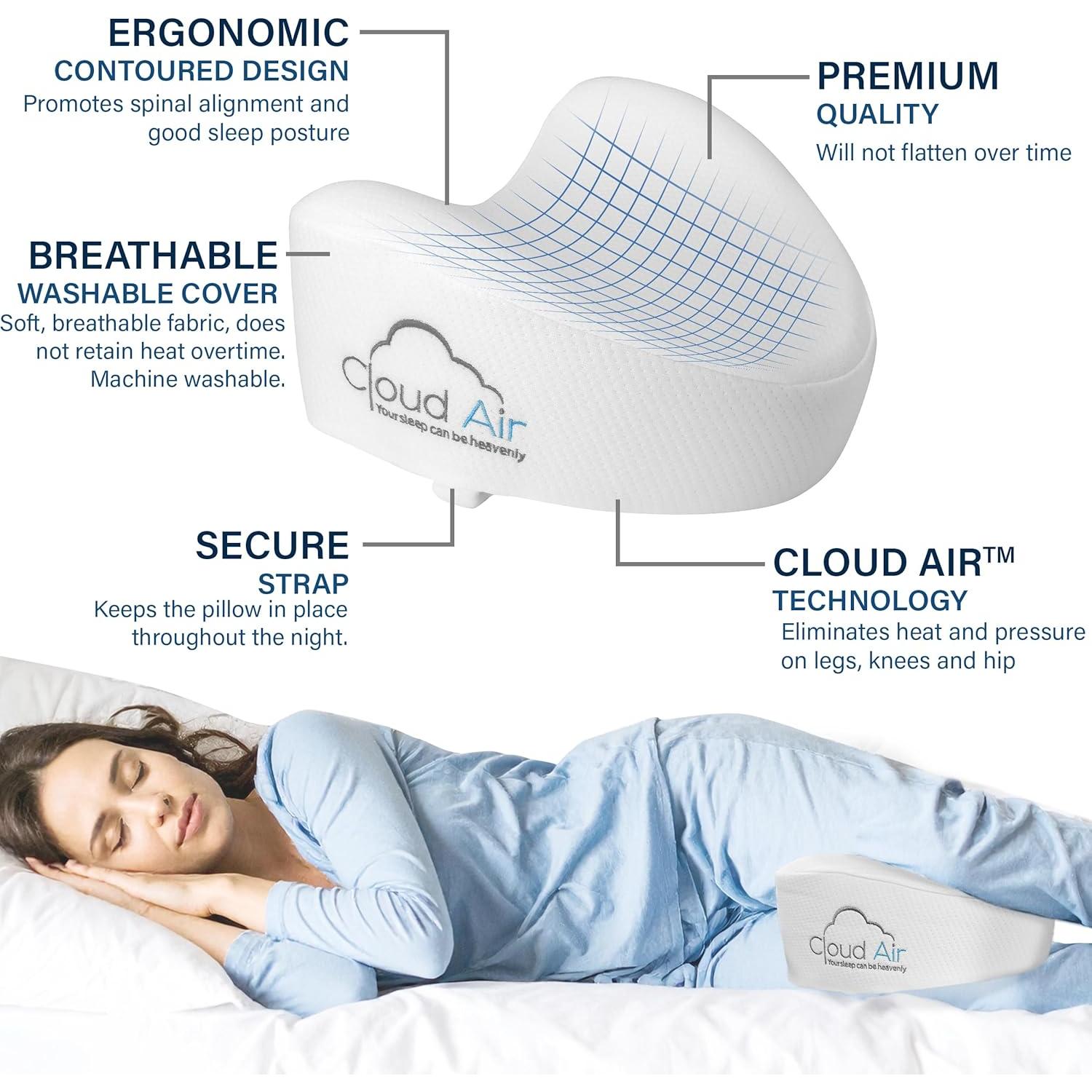 Cojín de Rodilla Vaunn Medical Corazón Espuma de Memoria