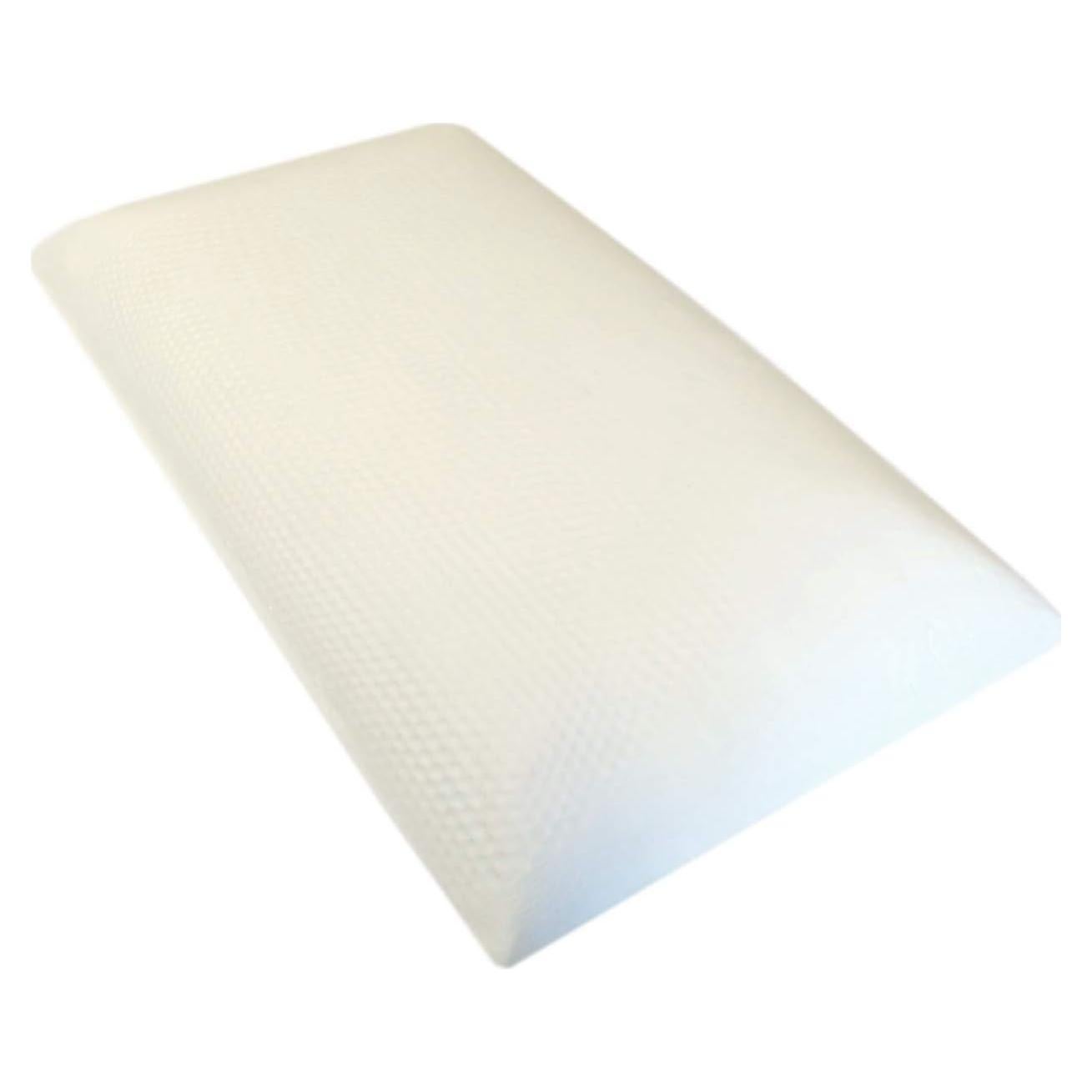 Dogbed4less 3 Quantity Queen Size Deluxe Super Premium White Therapeutic Comfort Relax Hotel Quality Solid Memory Foam Bed Pillows