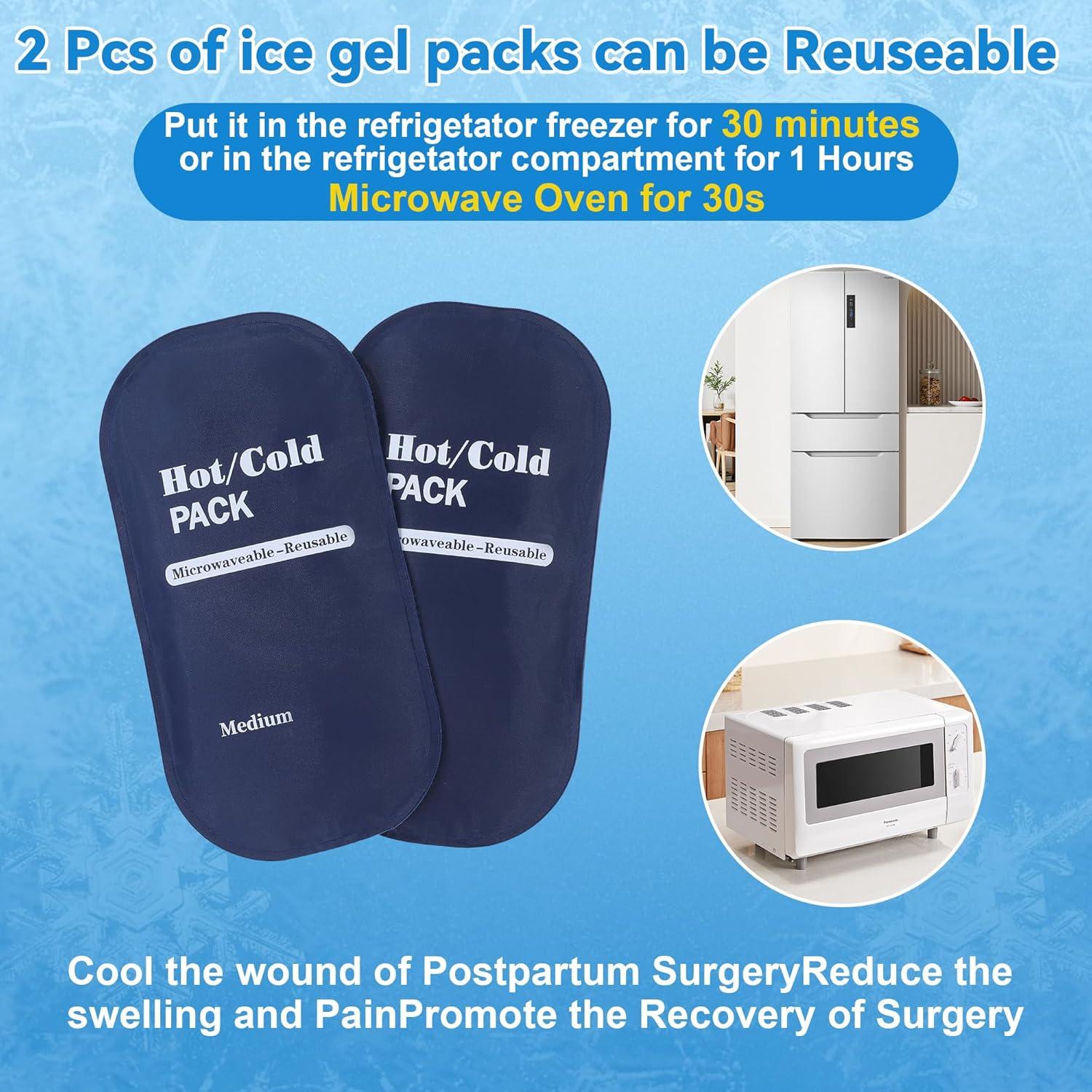 Almohada Donut Refrigerante HOMBYS para Postparto 3 en 1