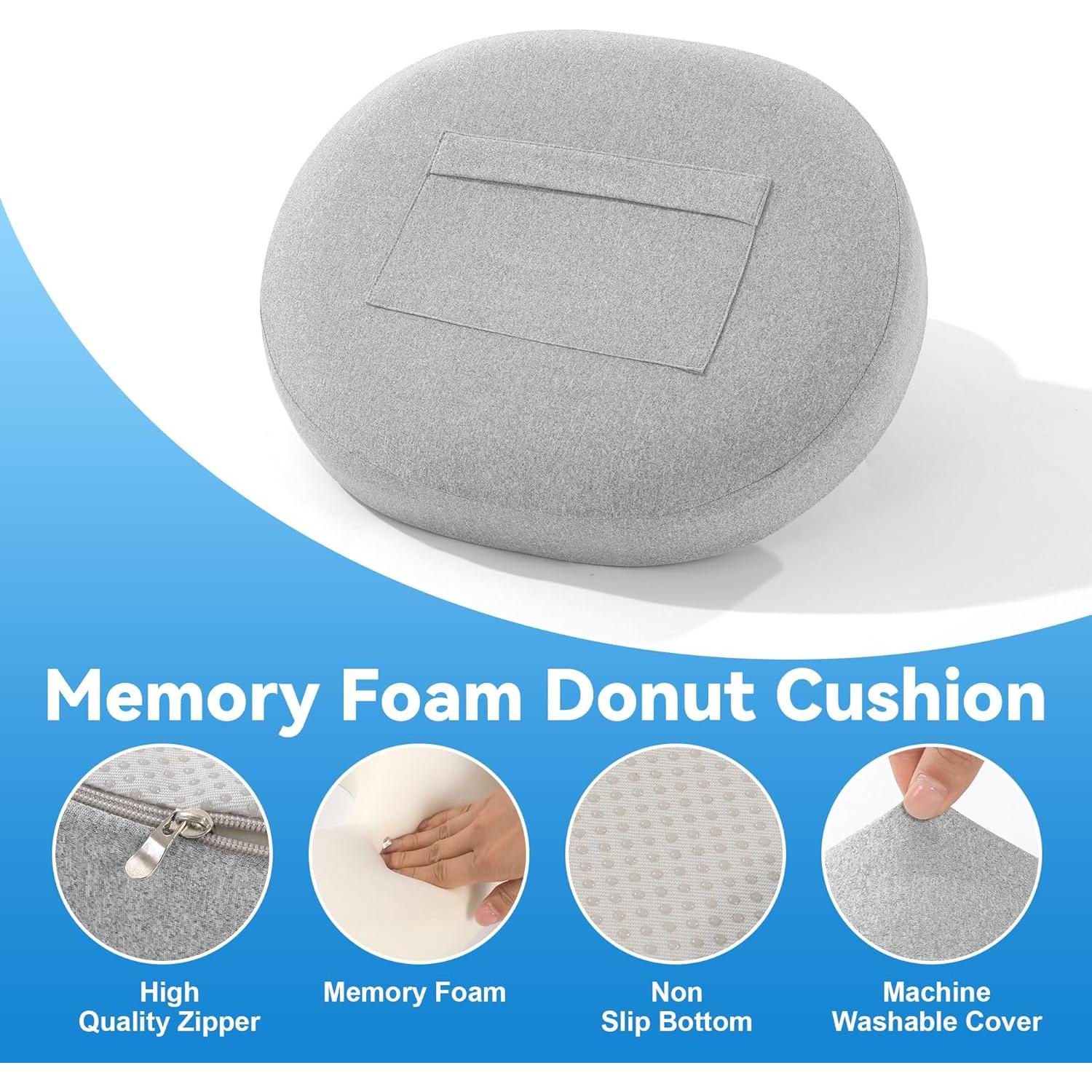 Almohada Donut Refrigerante HOMBYS para Postparto 3 en 1