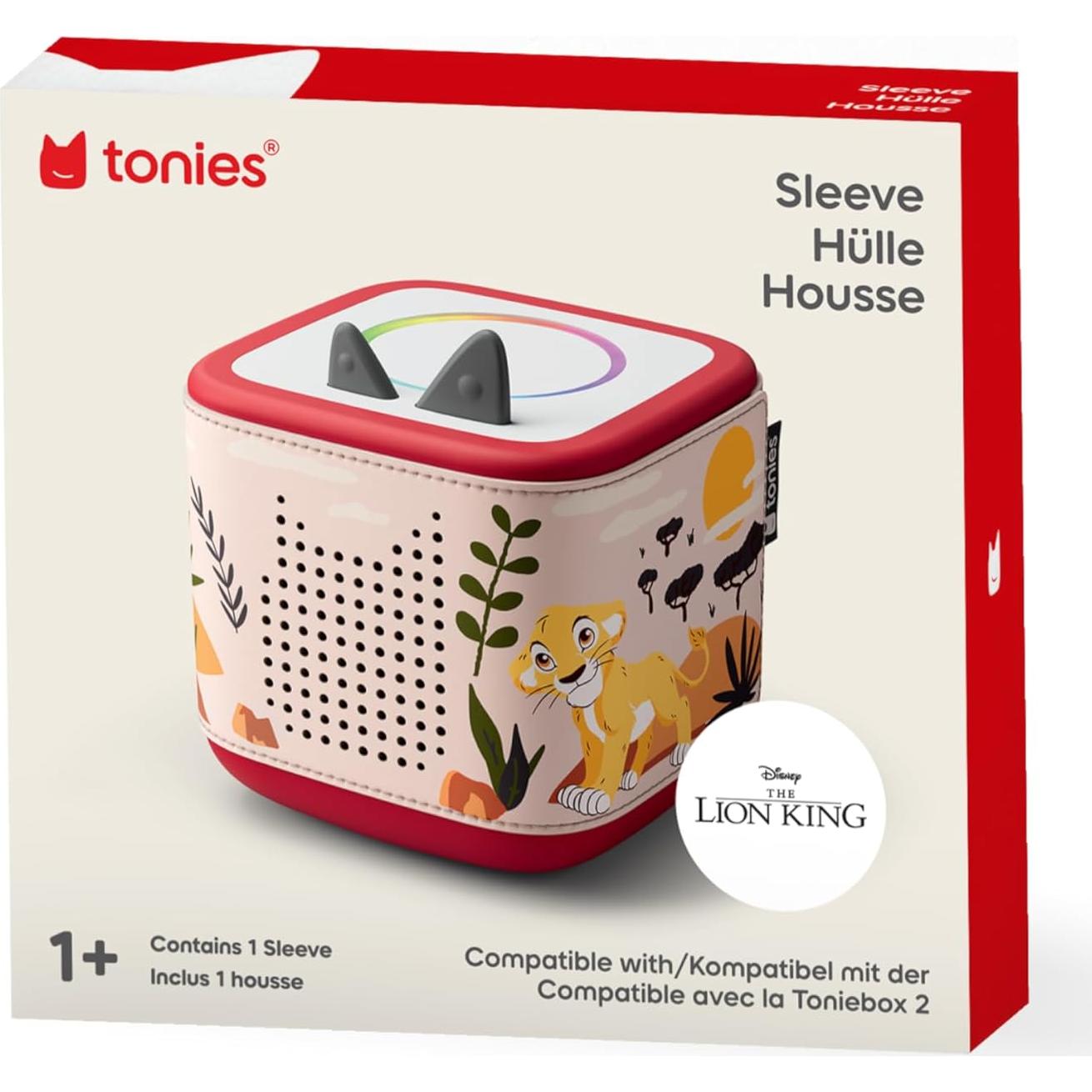 Funda Decorativa Tonies para Toniebox 2 - Disney Rey León