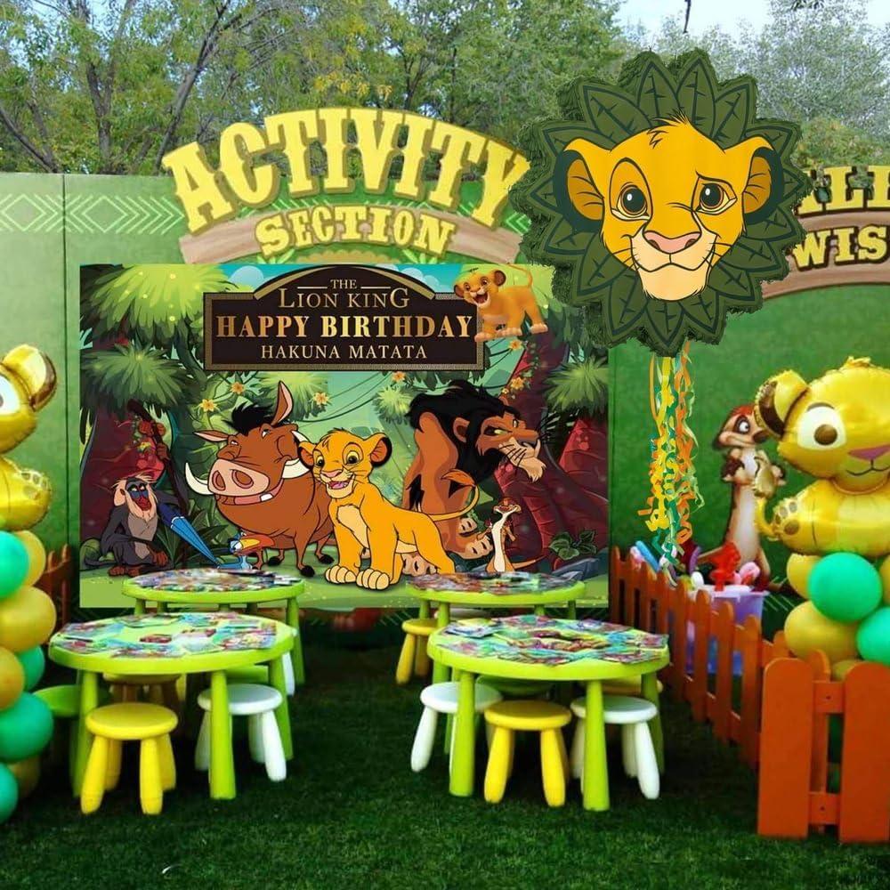 Piñata de Cuerda de Tirón Disney El Rey León 3D 19x28 cm