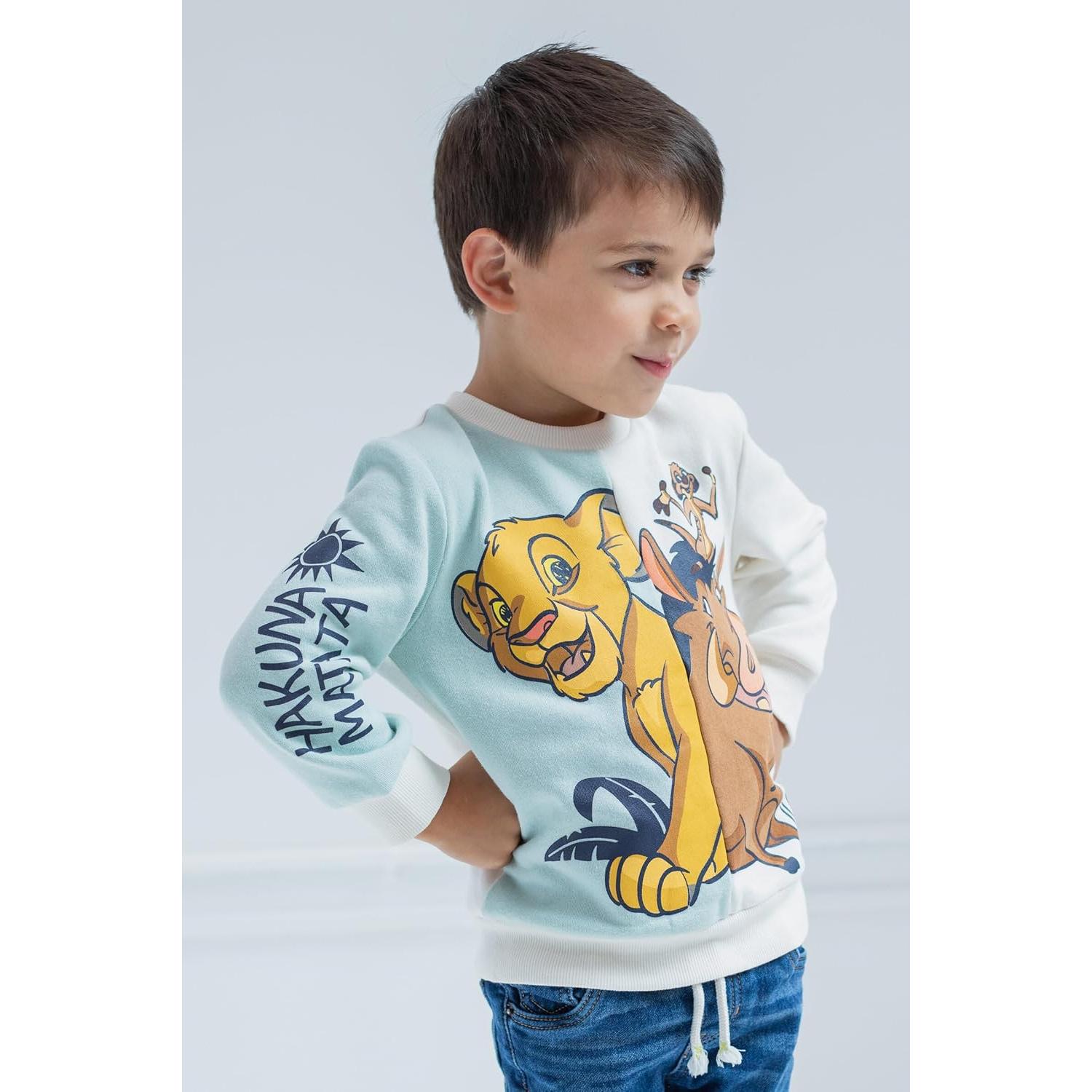 Sudadera Disney El Rey León para Niños 3T - Manga Larga