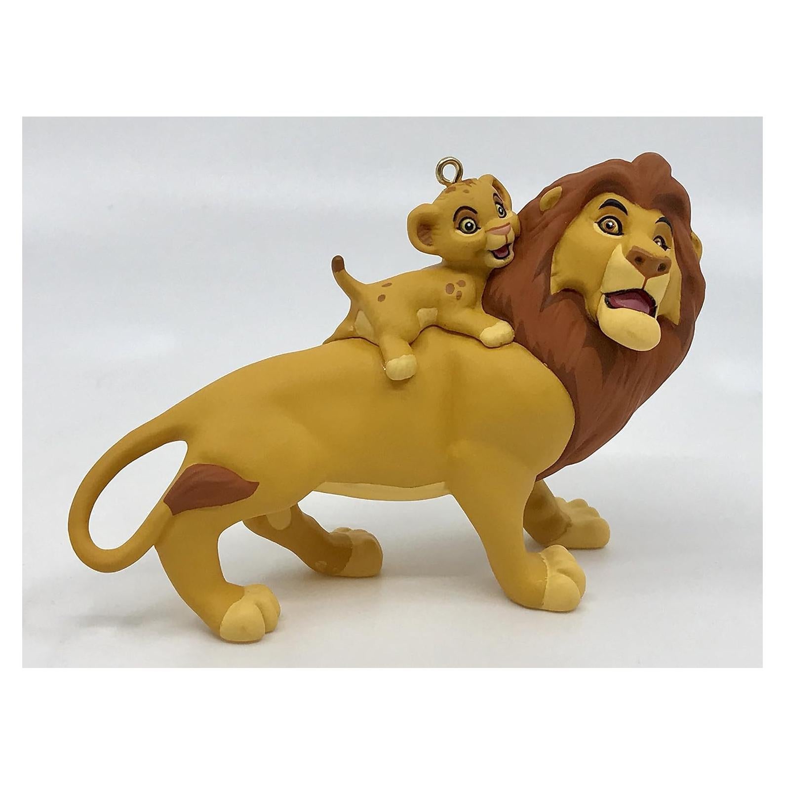 Adorno Hallmark Keepsake Mufasa y Simba El Rey León QX5406
