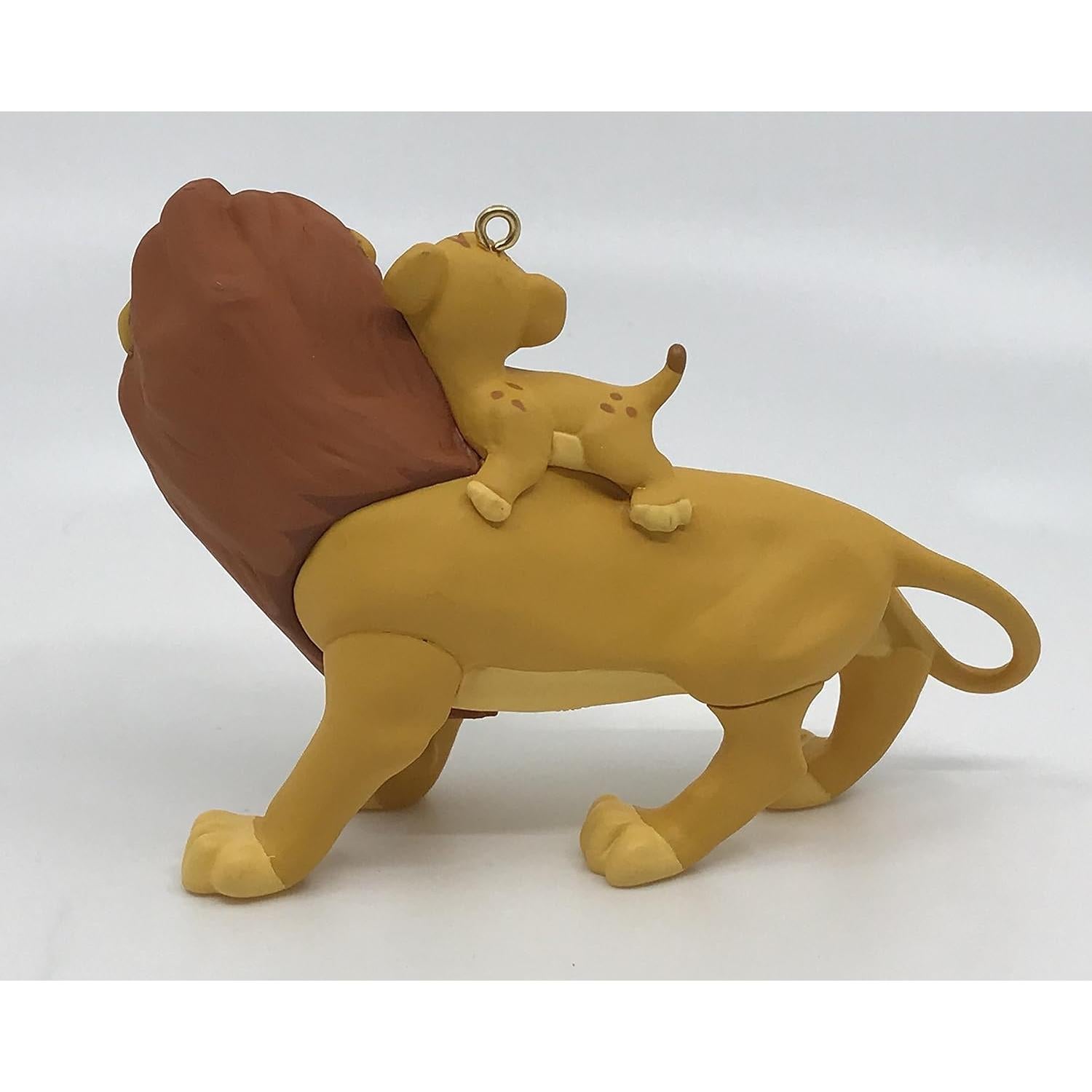 Adorno Hallmark Keepsake Mufasa y Simba El Rey León QX5406