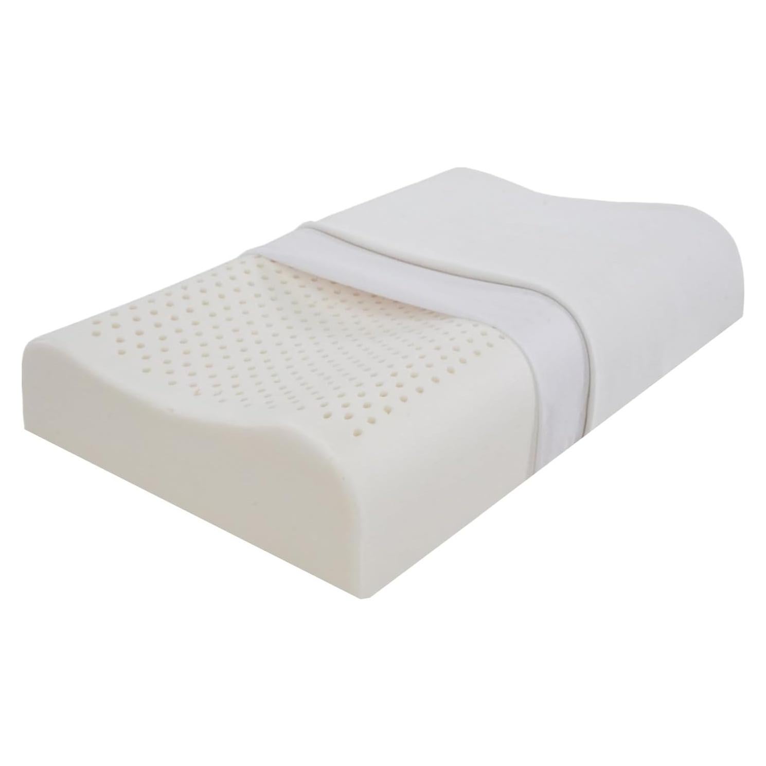 Almohada de Soporte Cervical TIERSINI Láttex 60x40 cm Firmeza Media