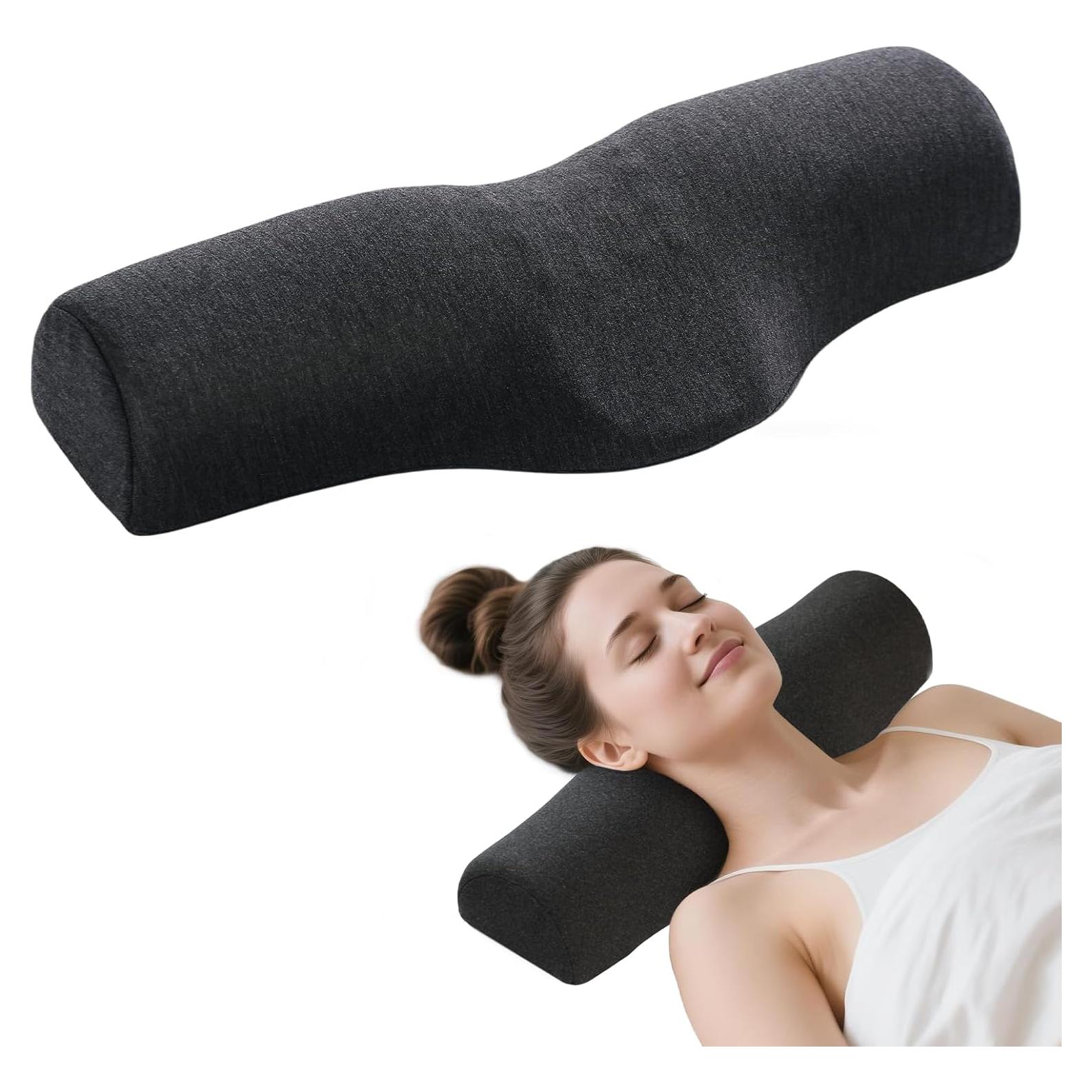 Almohada Cervical Pakanana Gris Oscuro Ergonomica 340g