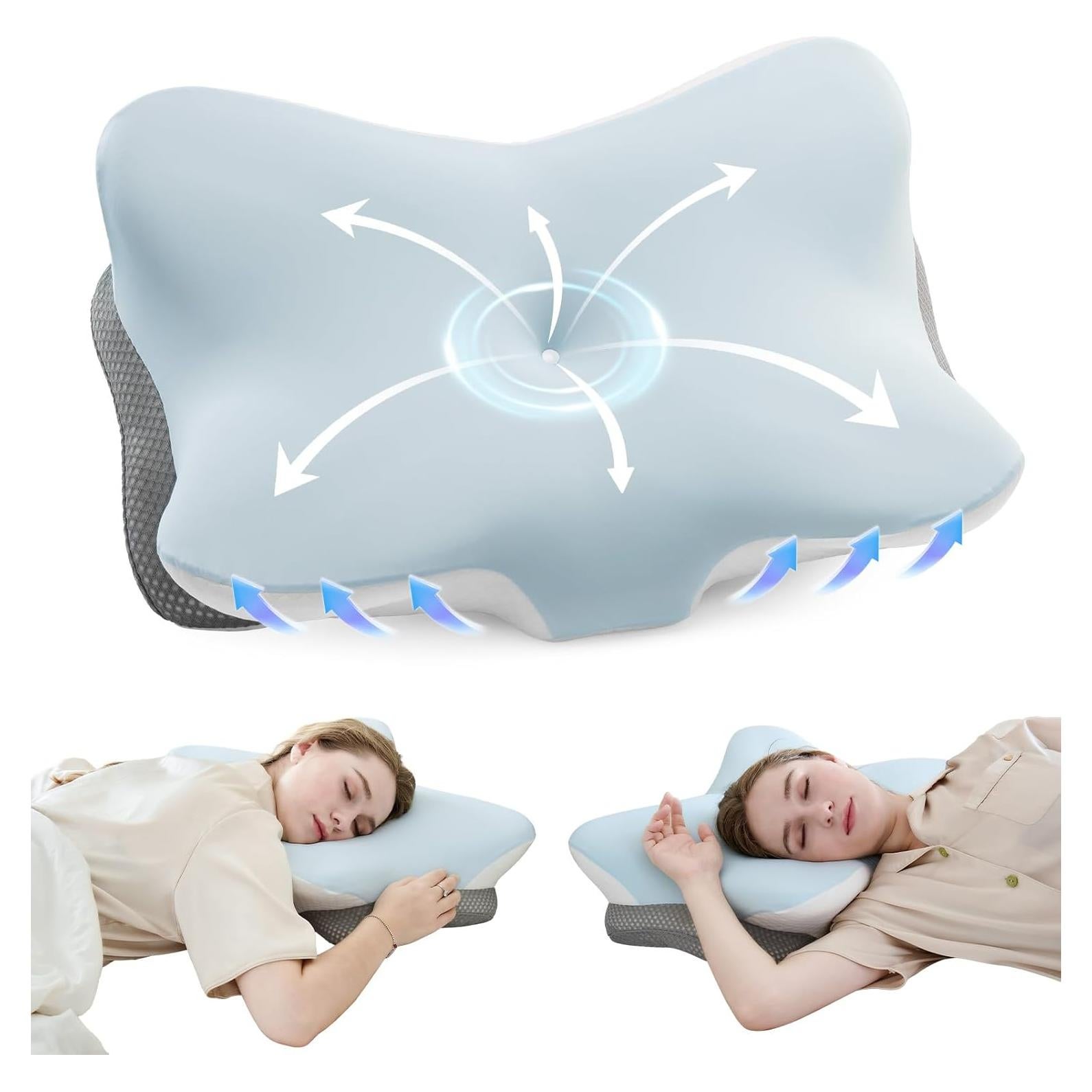 Almohada Cervical Ergonómica SUBCULTUREPICK 61.5x42 cm