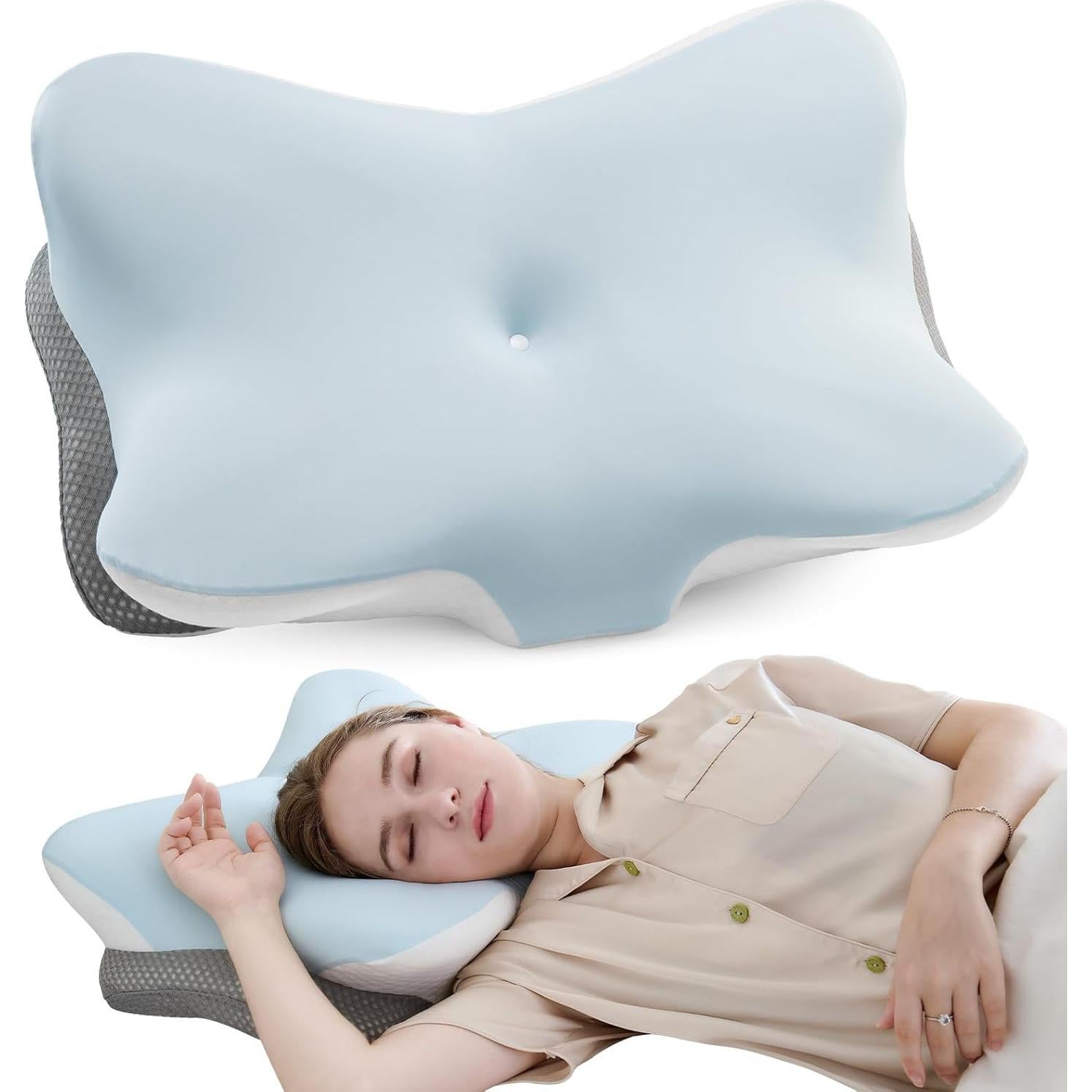 Almohada Cervical Ergonómica SUBCULTUREPICK 61.5x42 cm