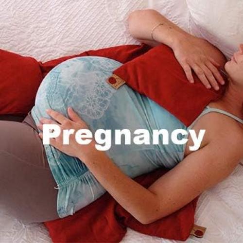 Almohada Térmica Hot Cherry Doble Cuadrado Rojo 53x27cm