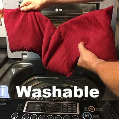 Almohada Térmica Hot Cherry Doble Cuadrado Rojo 53x27cm