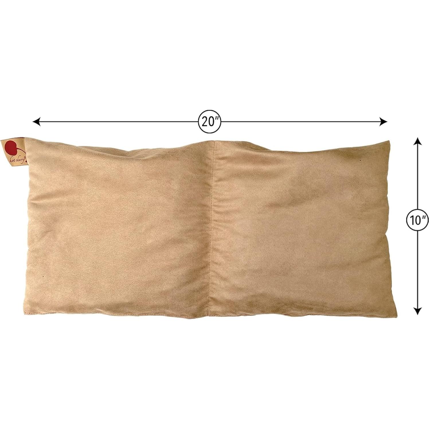 Almohada Térmica Hot Cherry Doble Cuadrado Rojo 53x27cm